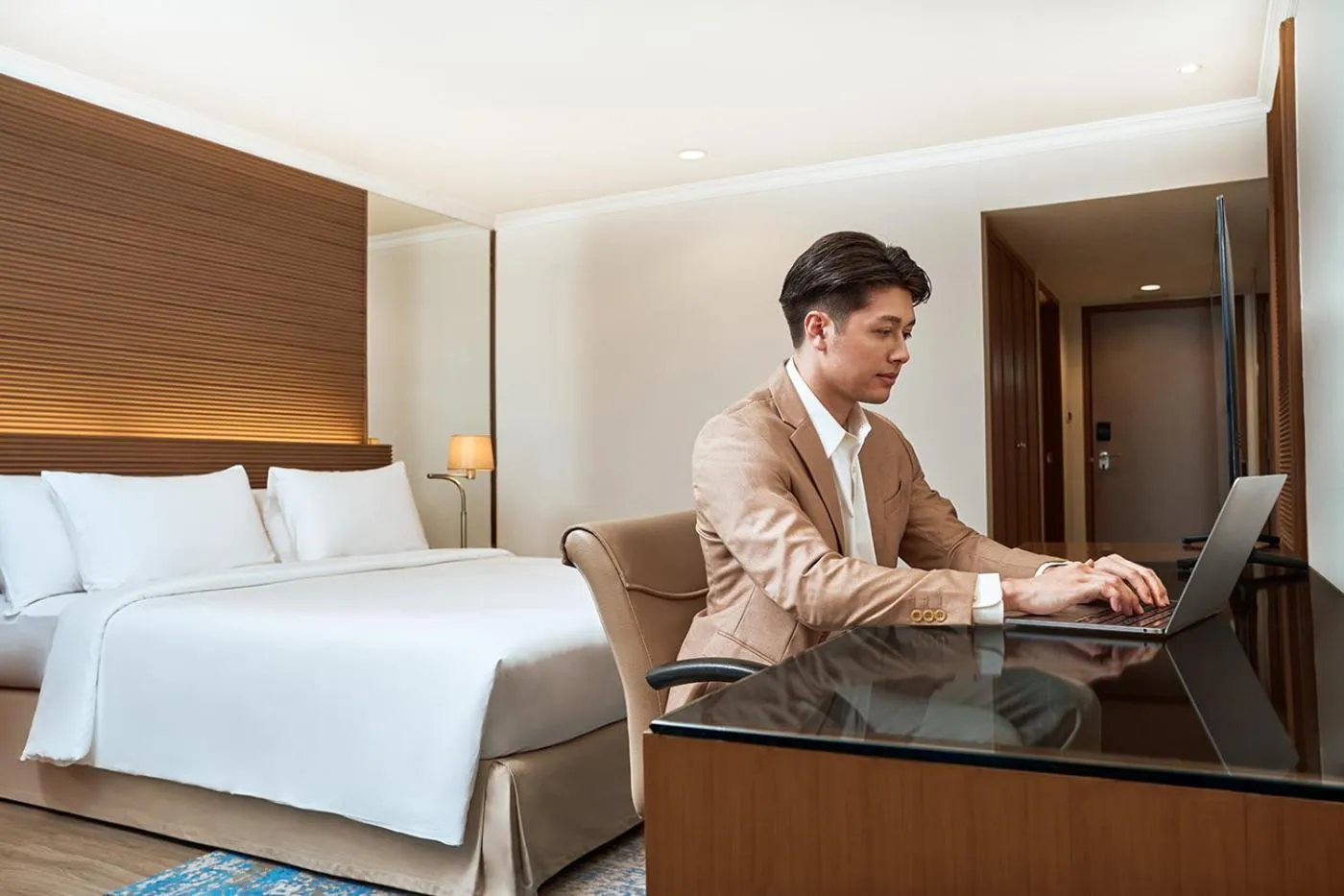 Bed in Dusit Princess Srinakarin Bangkok