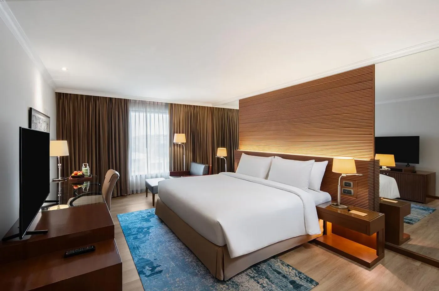 Bed in Dusit Princess Srinakarin Bangkok