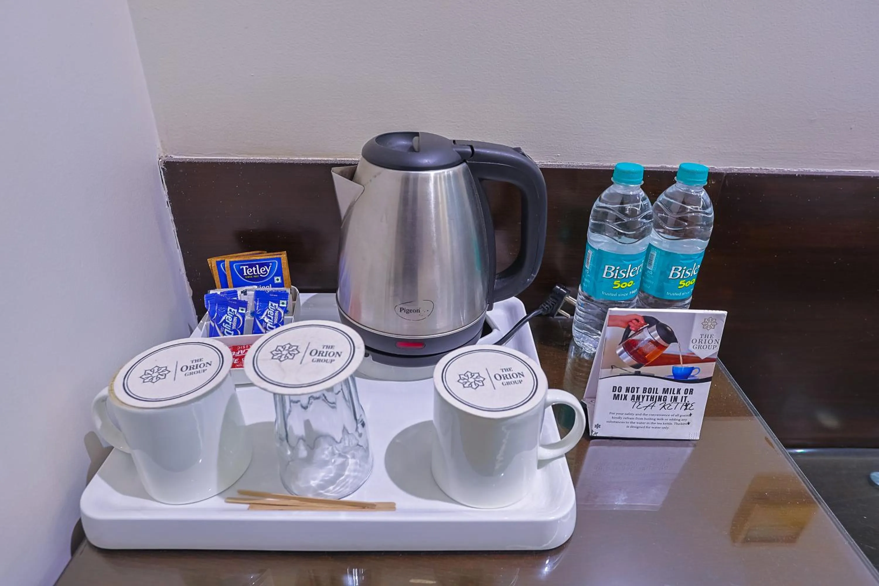 Coffee/tea facilities in Amber Inn by Orion Hotels