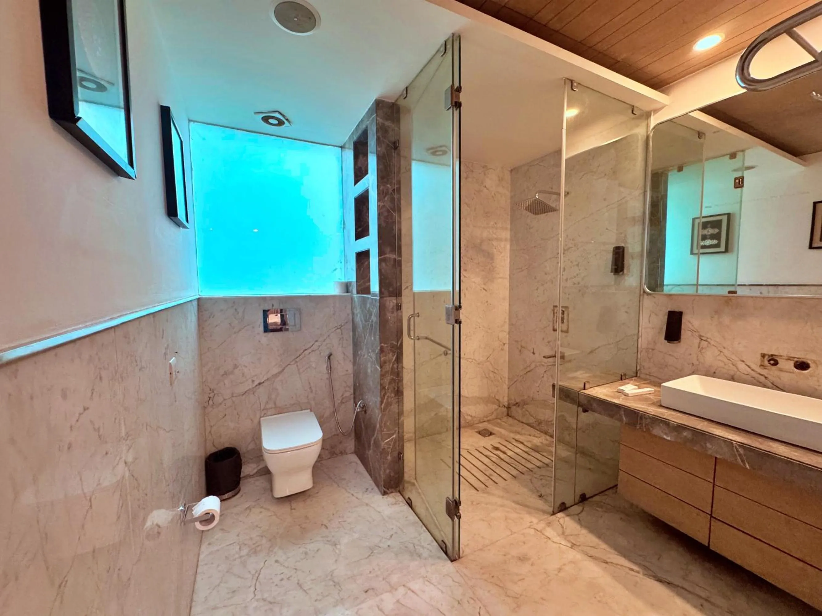 Shower in Amber Inn by Orion Hotels