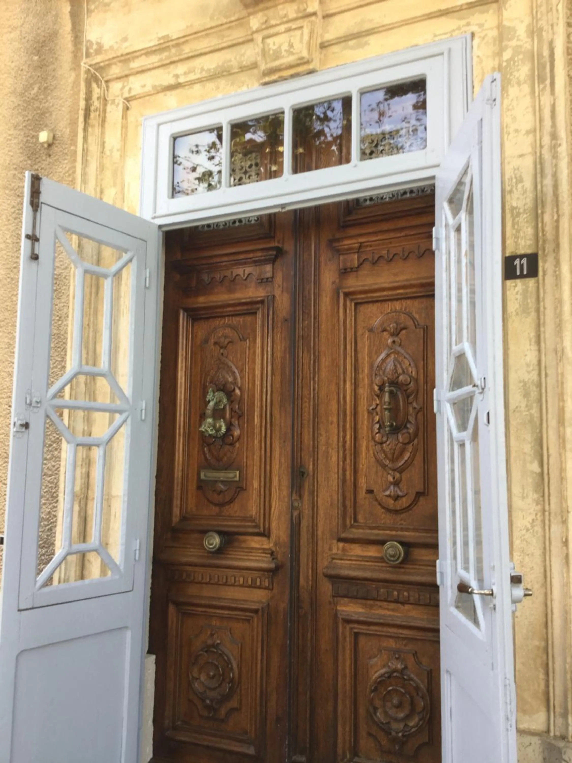 Street view in Chez Les Brocs B&B