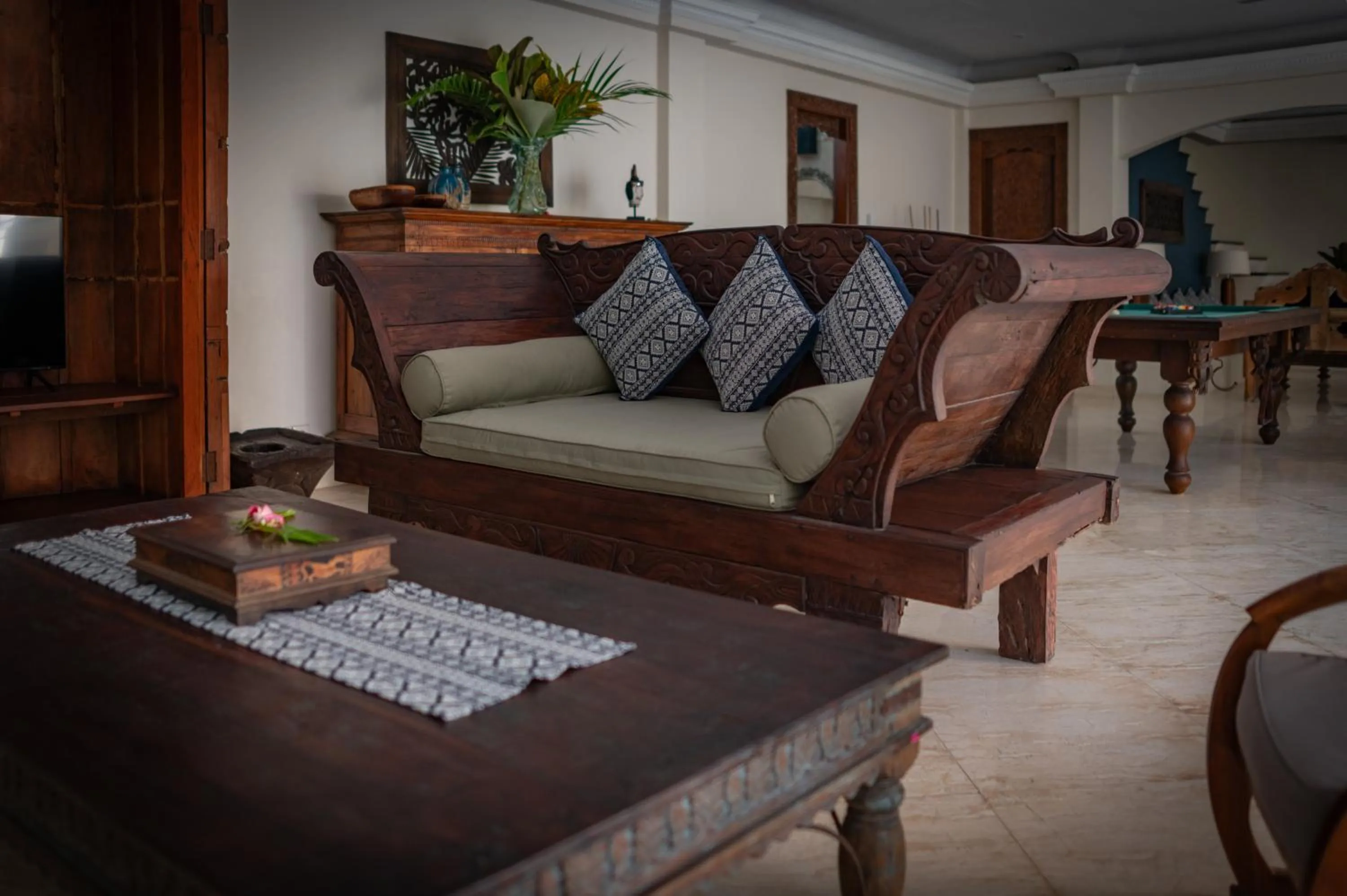 Living room in Villa Coco Bali