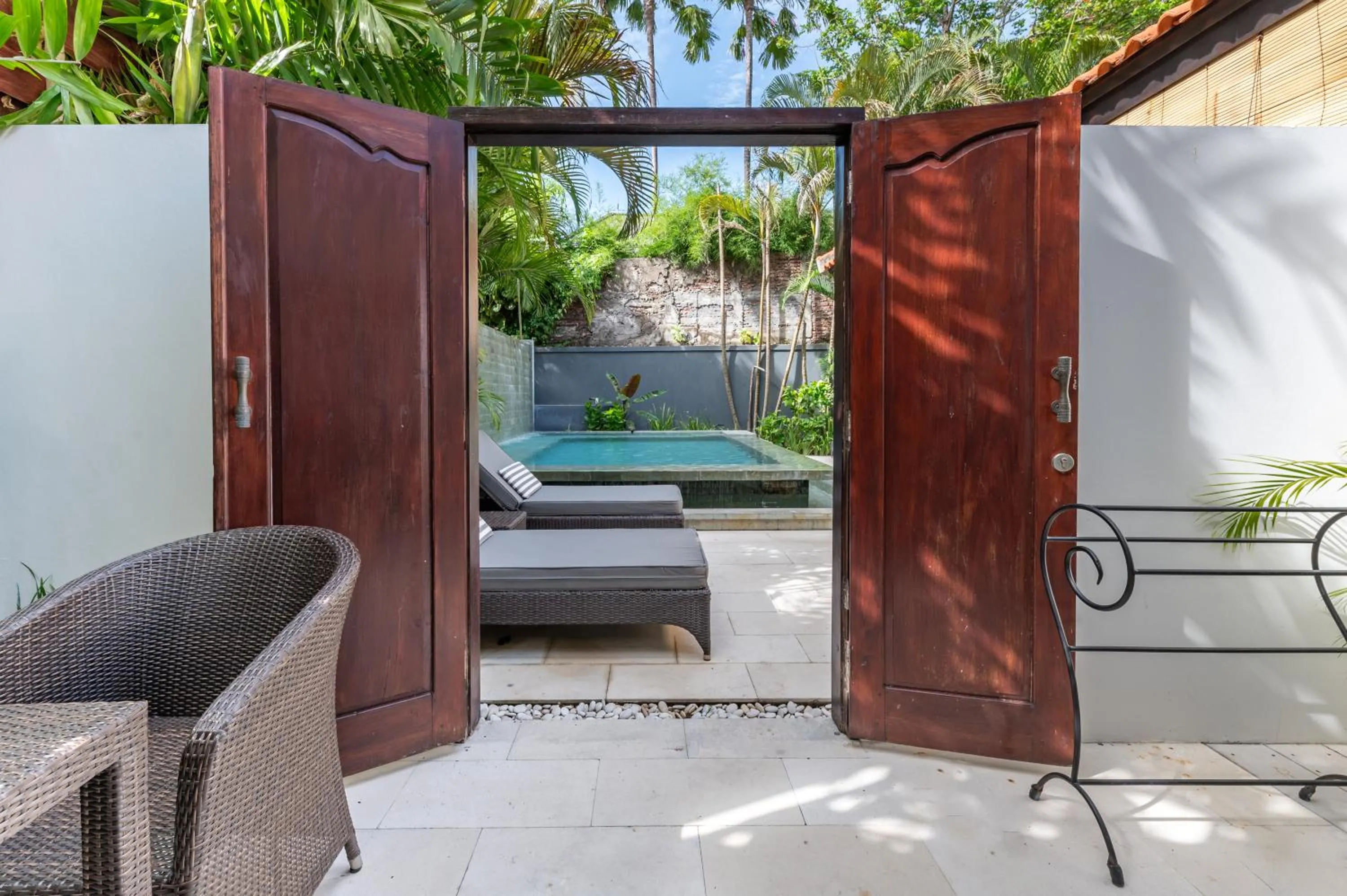 Living room in Villa Coco Bali