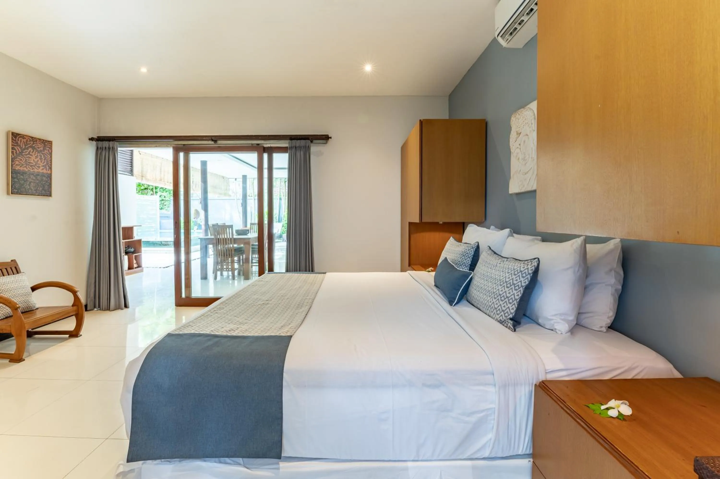 Bedroom, Bed in Villa Coco Bali