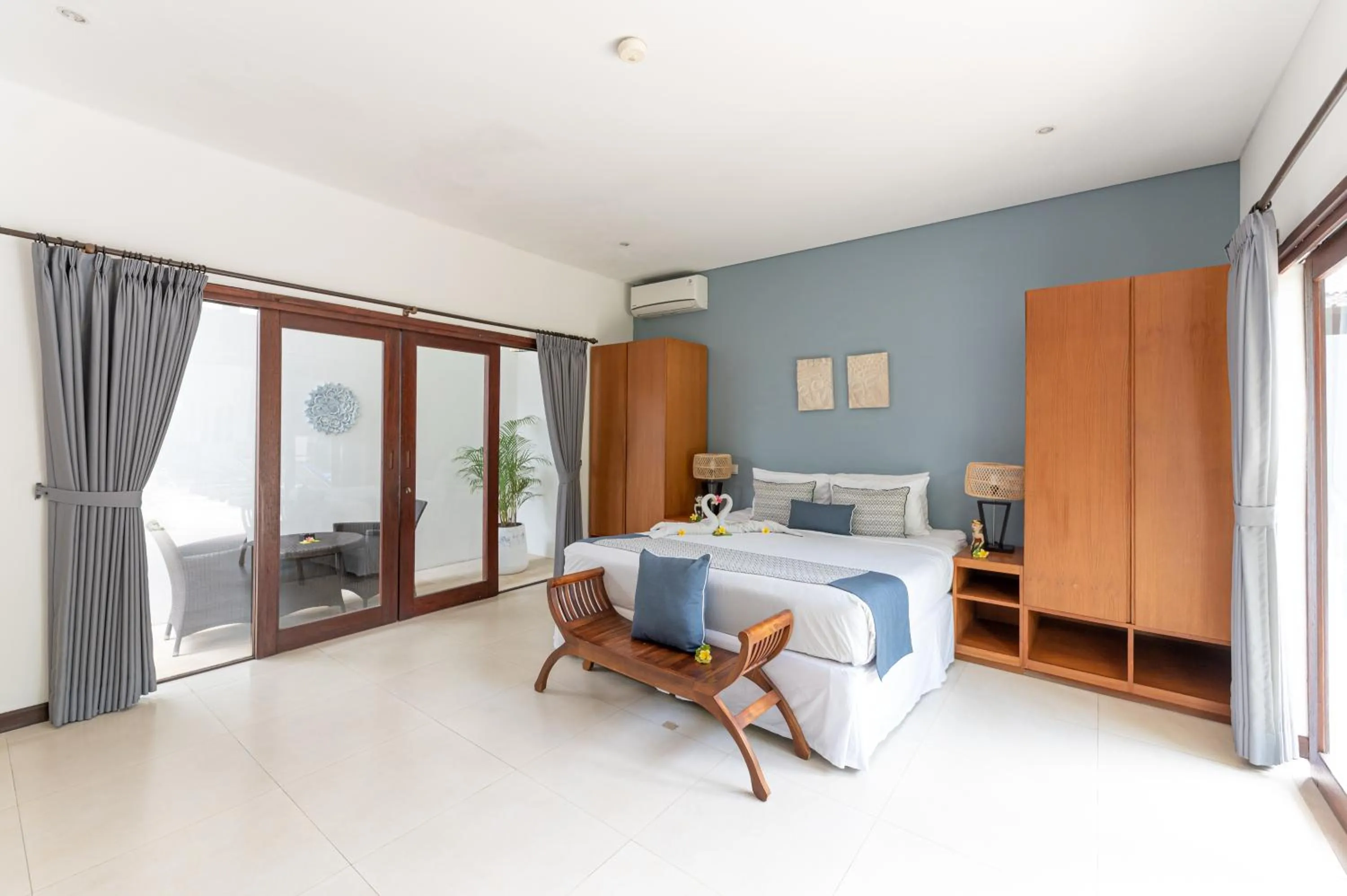 Bedroom, Bed in Villa Coco Bali