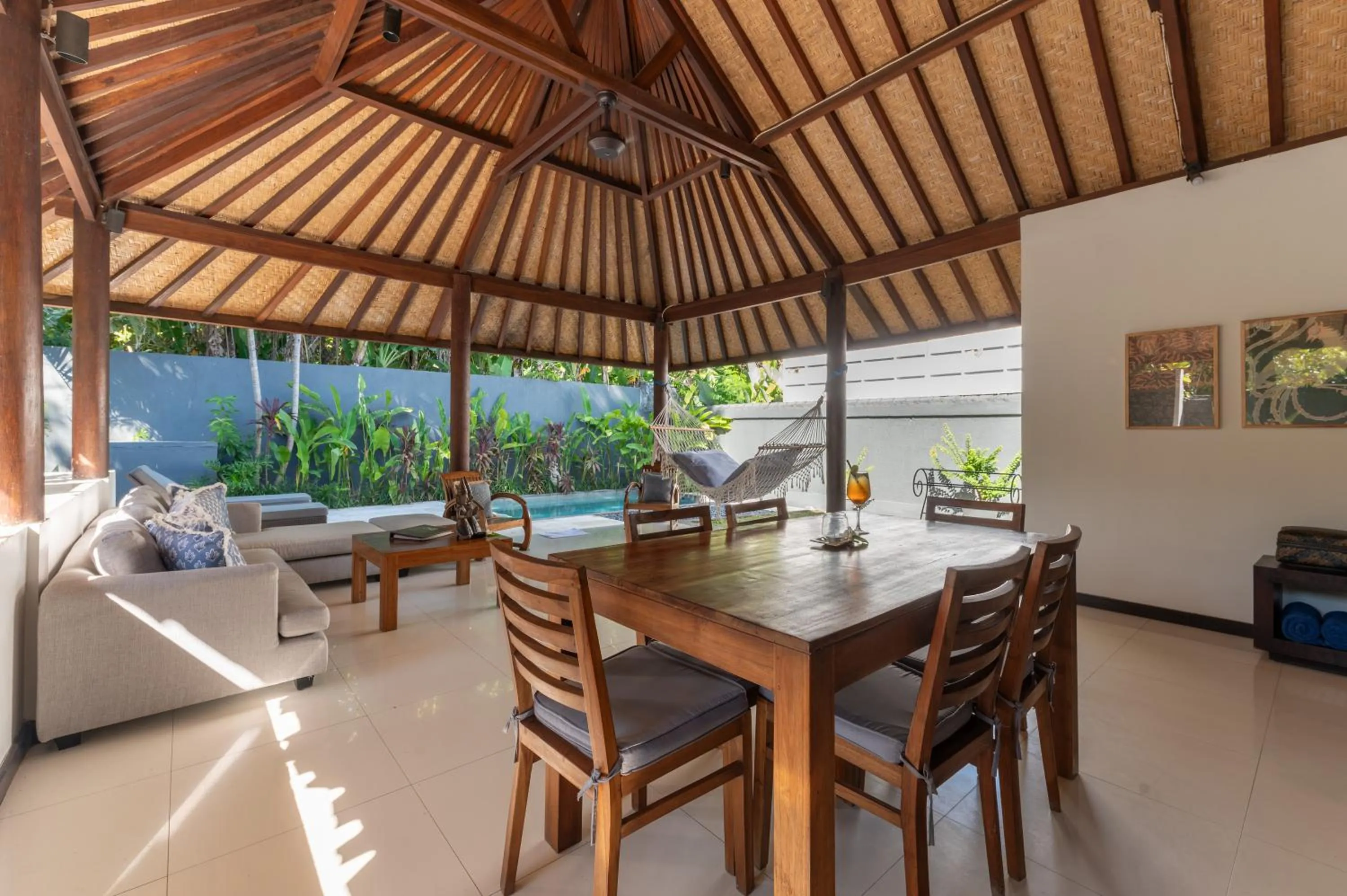 Dining area in Villa Coco Bali