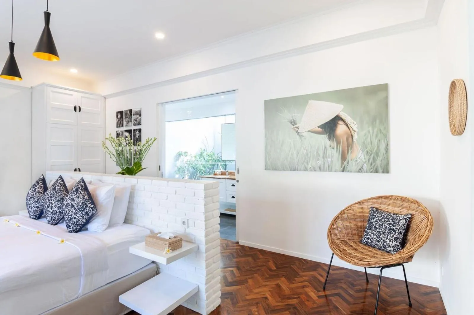 Seating area in Villa Coco Bali