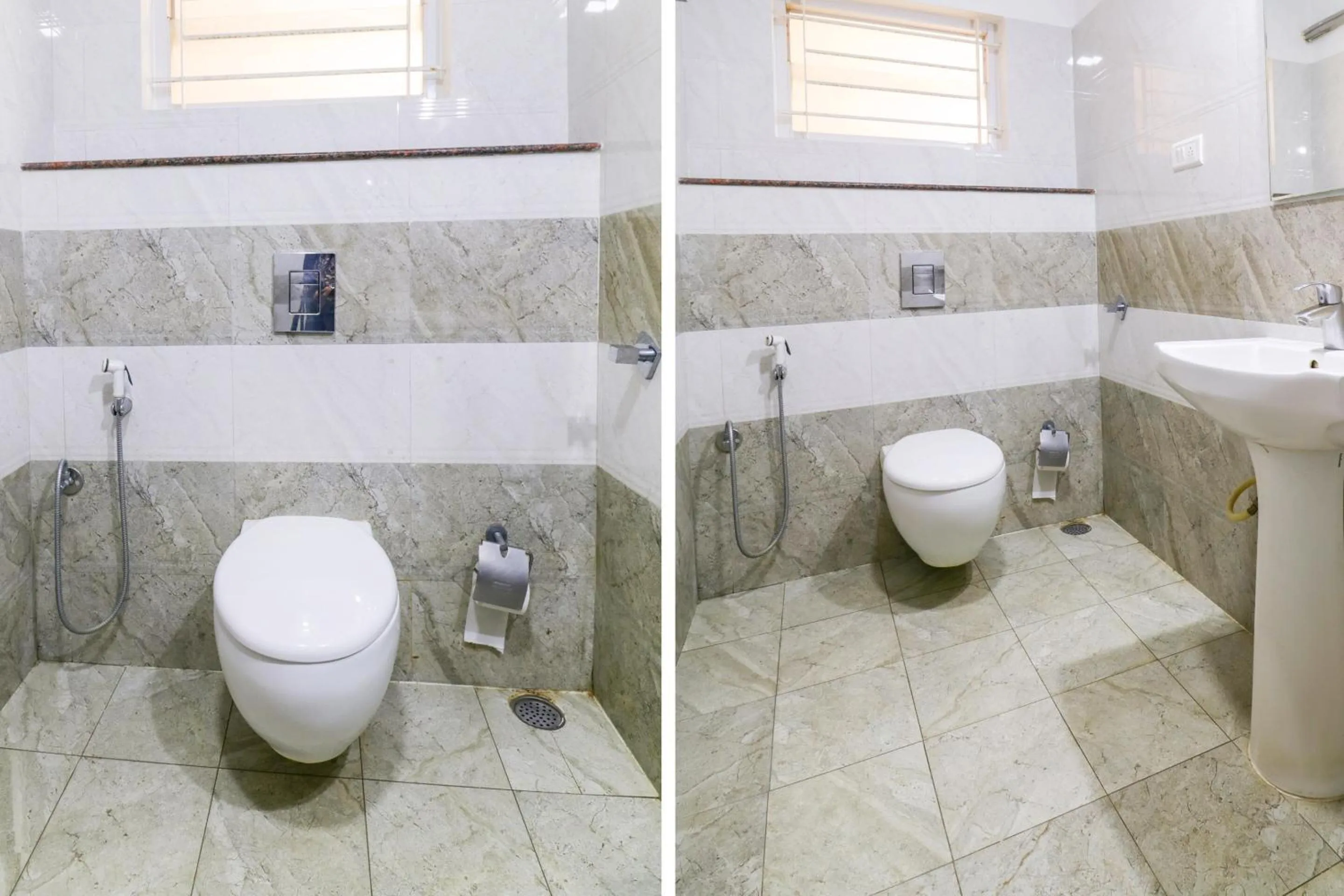 Bathroom in Hotel O Champion Comfort Near Hosahalli Metro Station