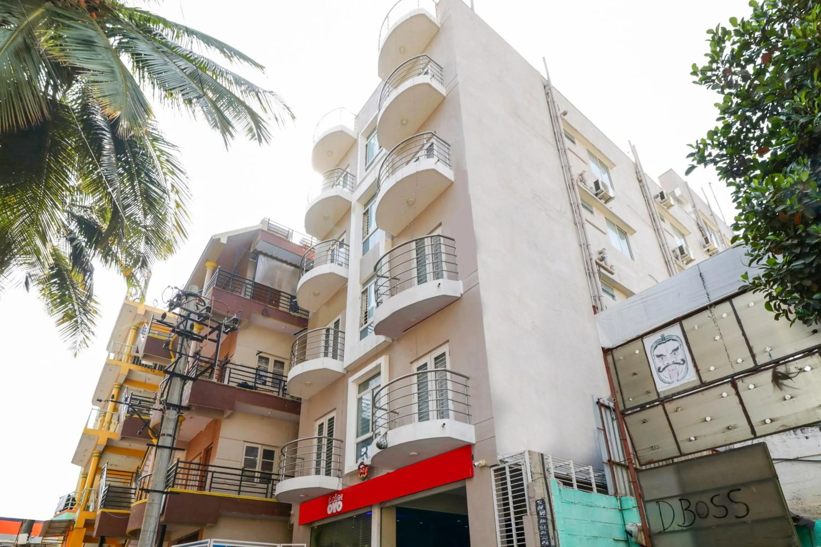 Facade/entrance in Hotel O Champion Comfort Near Hosahalli Metro Station