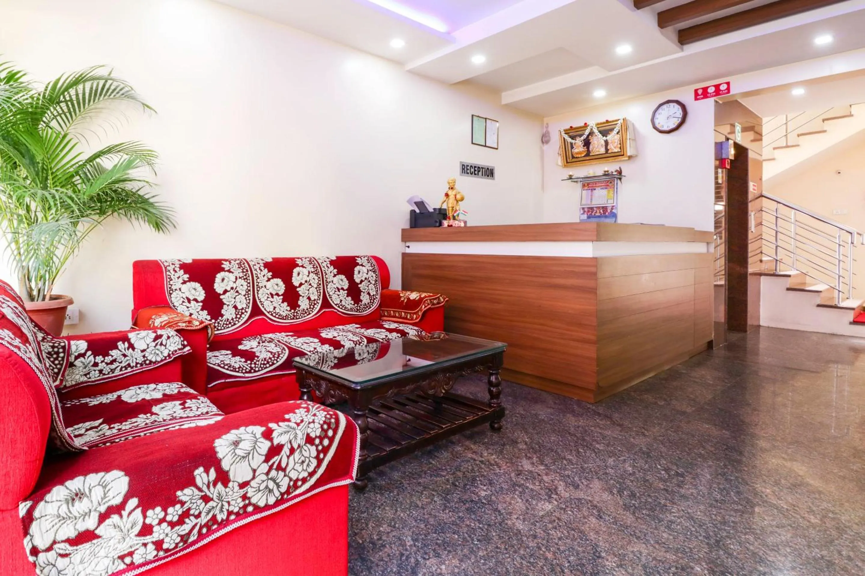 Lobby or reception in Hotel O Champion Comfort Near Hosahalli Metro Station