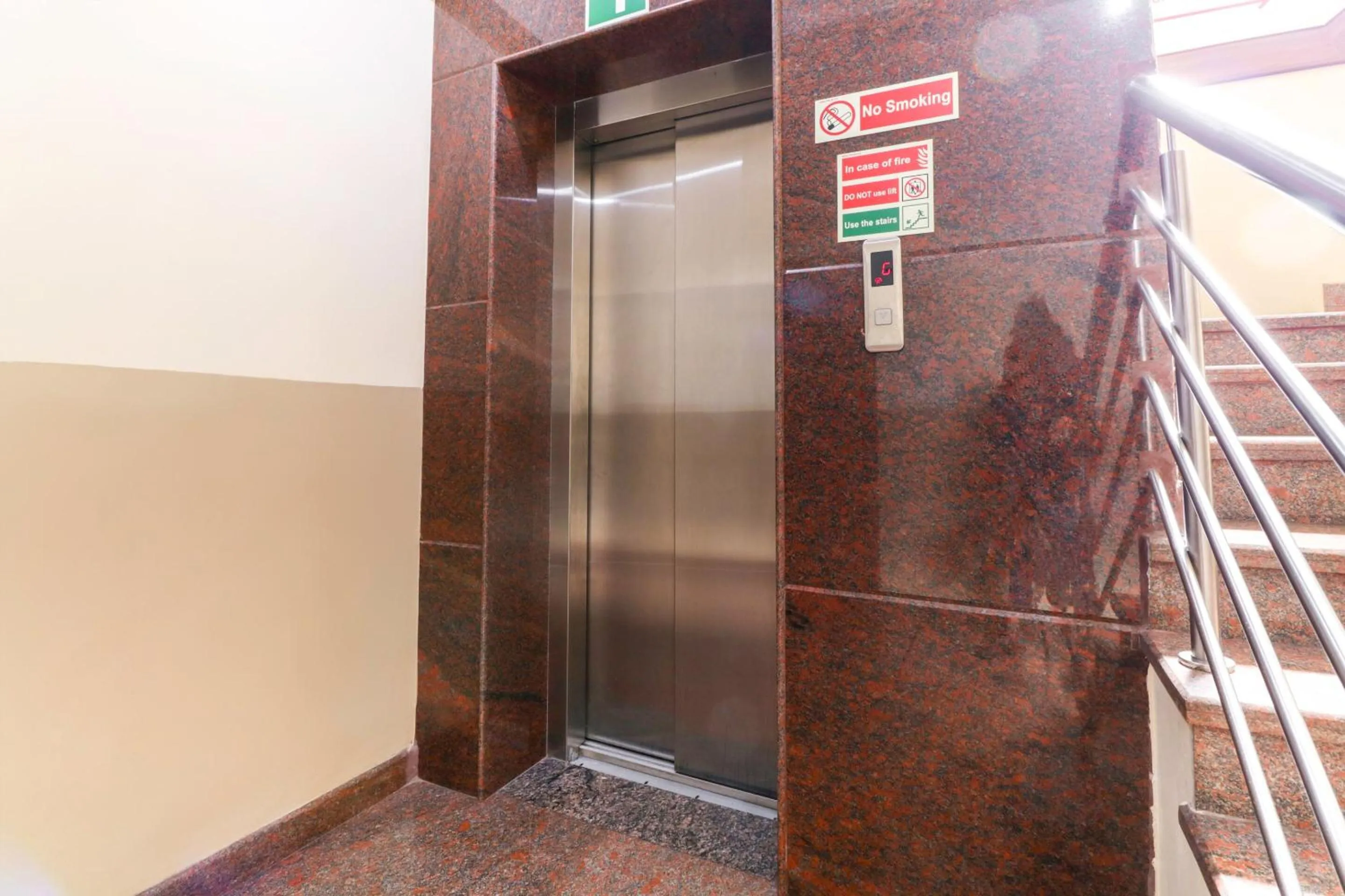 Facility for disabled guests in Hotel O Champion Comfort Near Hosahalli Metro Station