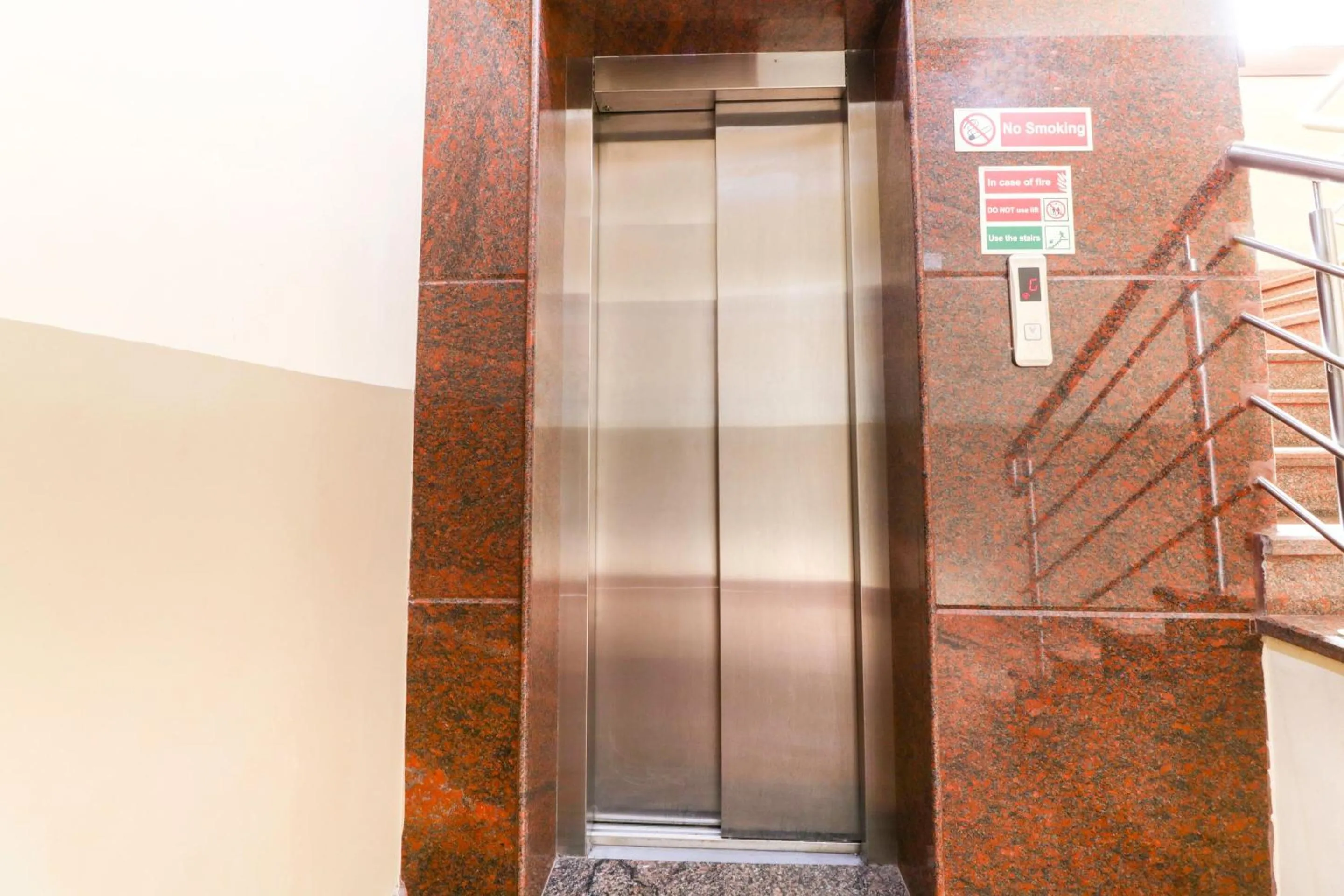 Facility for disabled guests in Hotel O Champion Comfort Near Hosahalli Metro Station