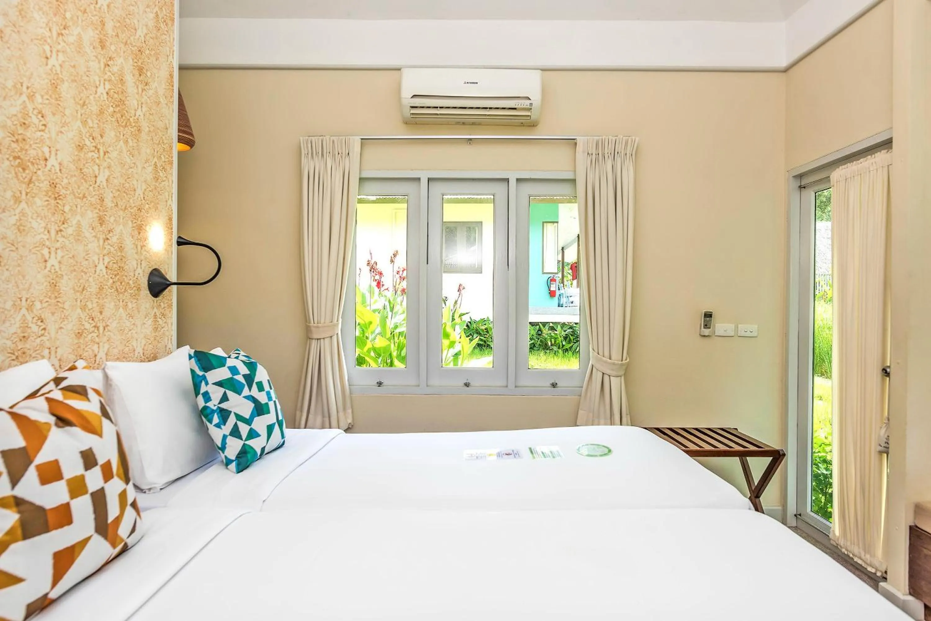 Bed in Sai Kaew Beach Resort