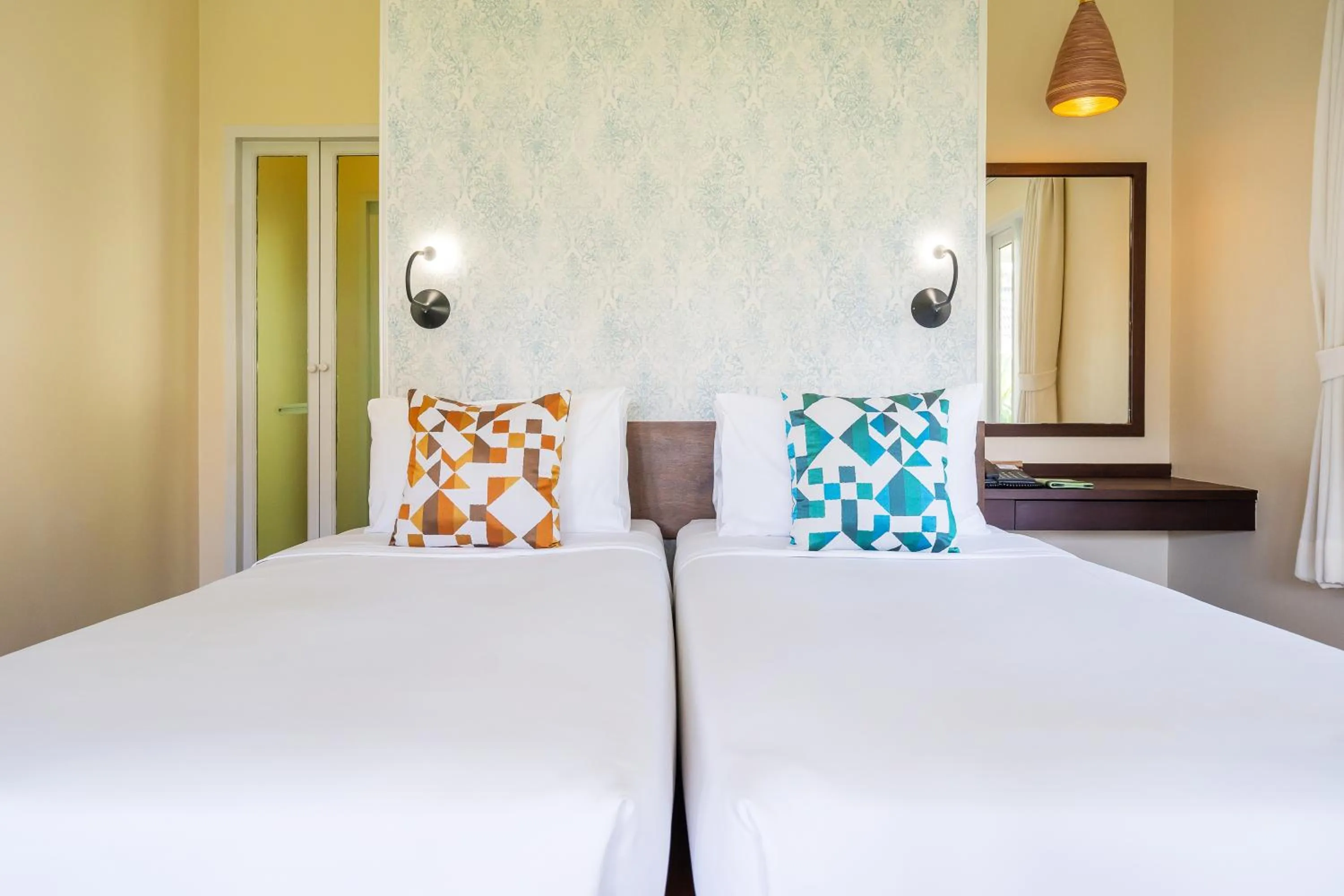 Bed in Sai Kaew Beach Resort