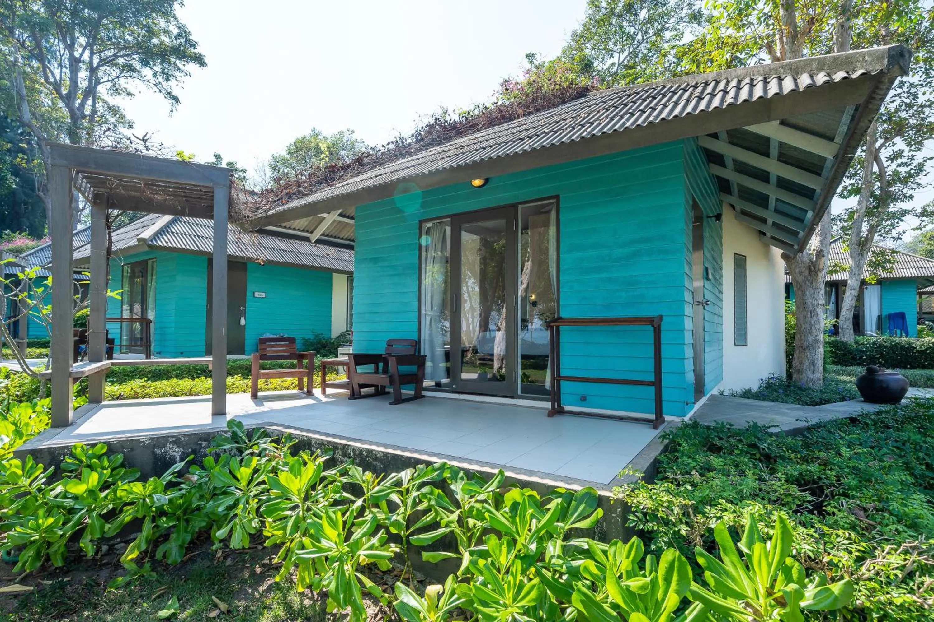 Garden view in Sai Kaew Beach Resort