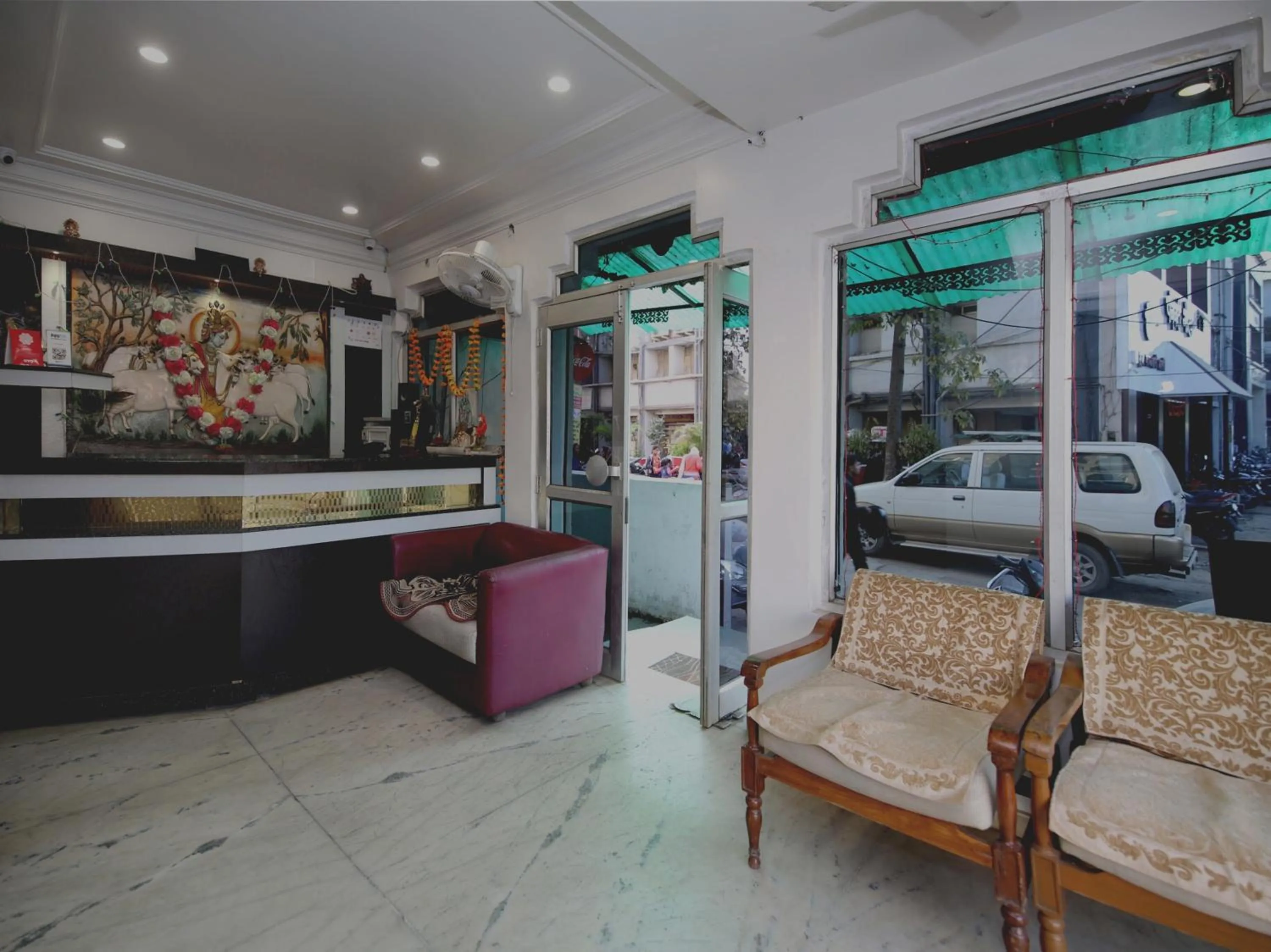 Lobby or reception in Hotel O Dwarika Inn