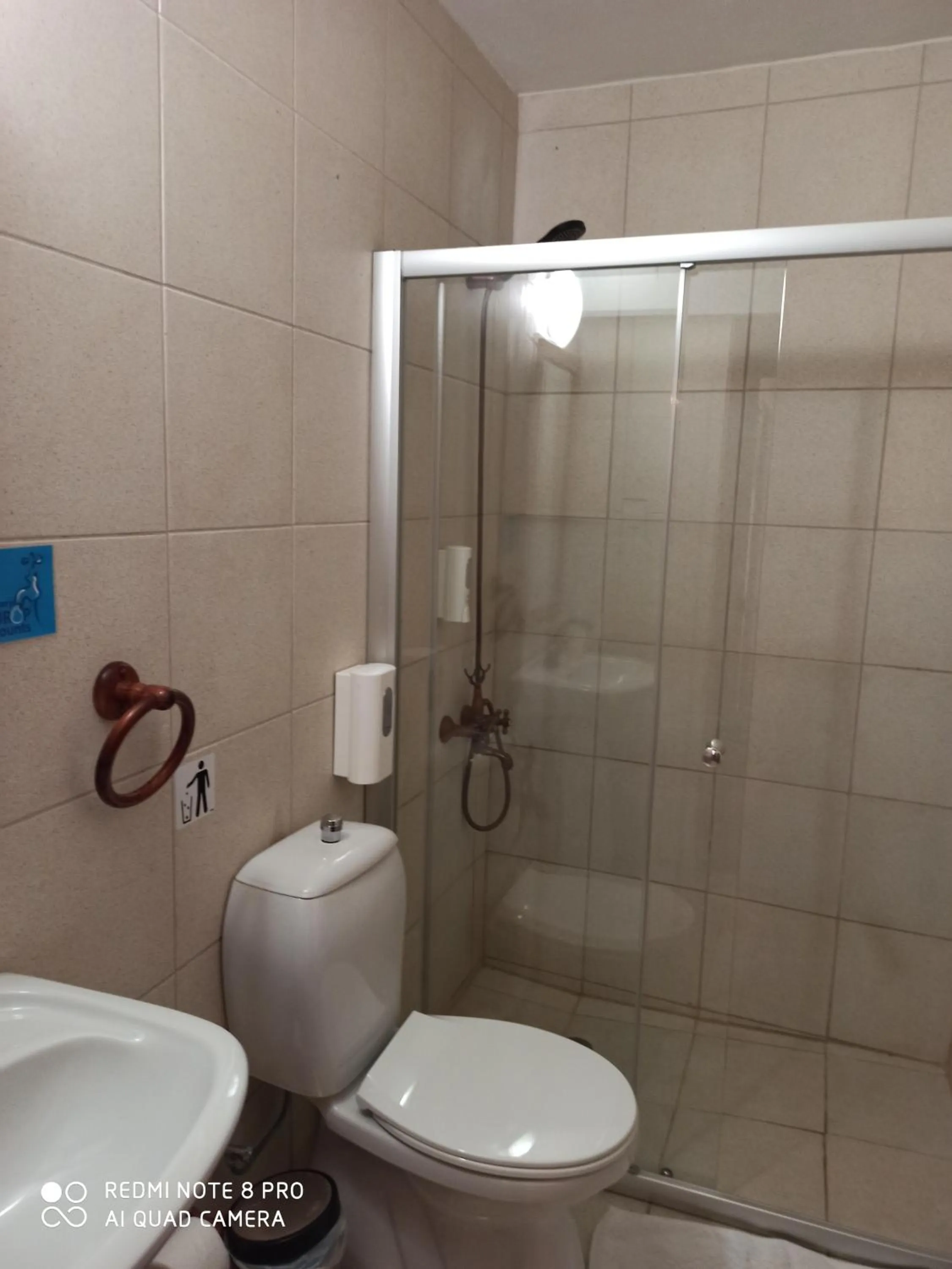 Shower in Lefkara Hotel