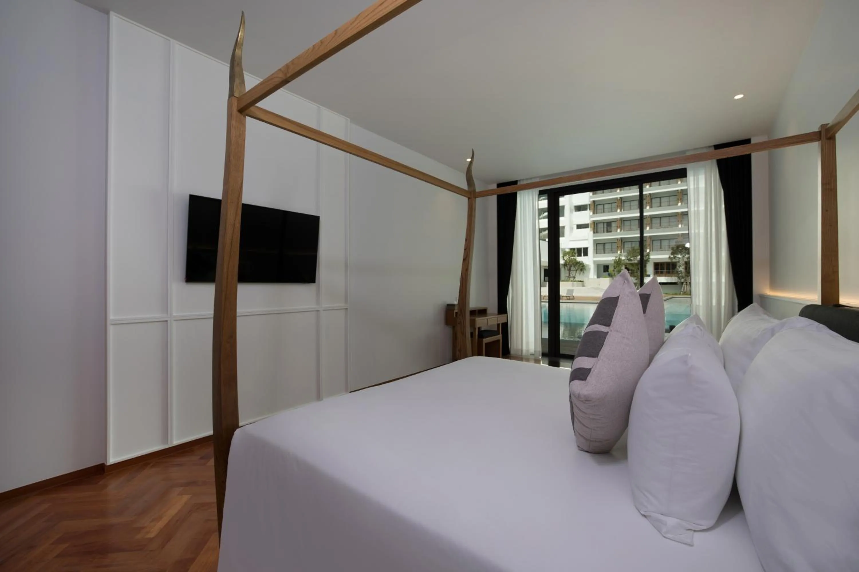 Bed in Patong Beach Hotel by See2Sea