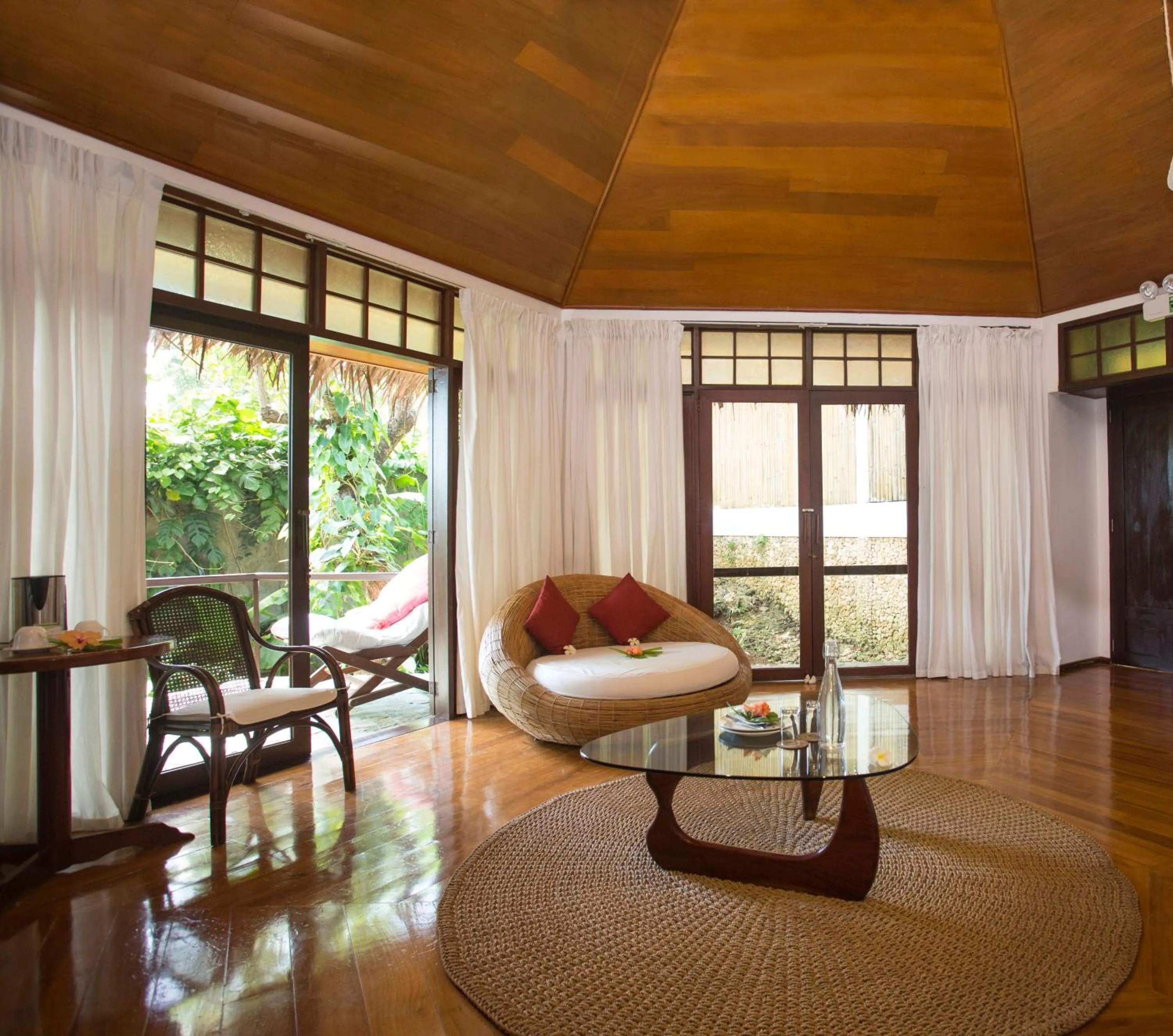 Living room in Mandala Spa & Resort Villas