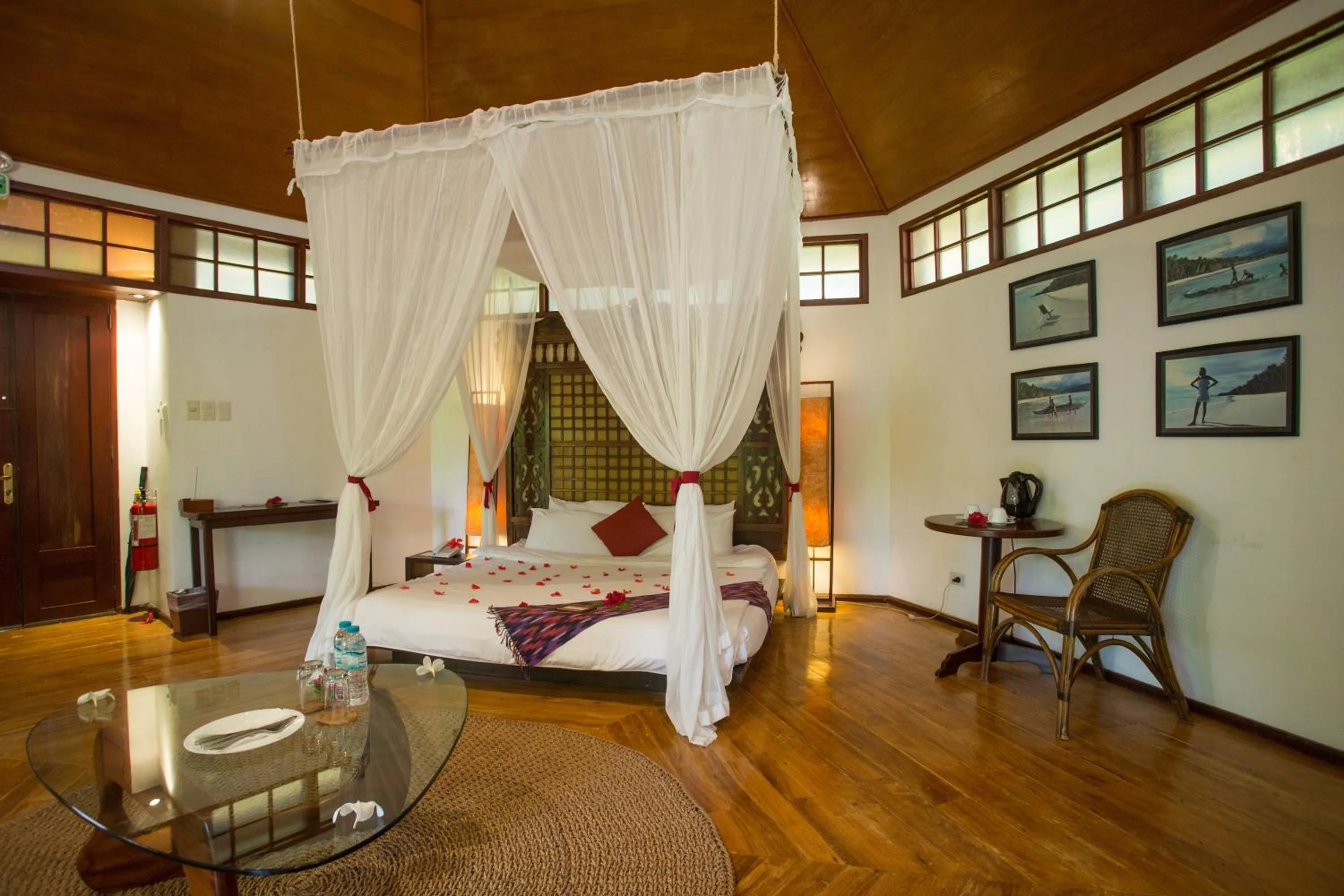 Bed in Mandala Spa & Resort Villas