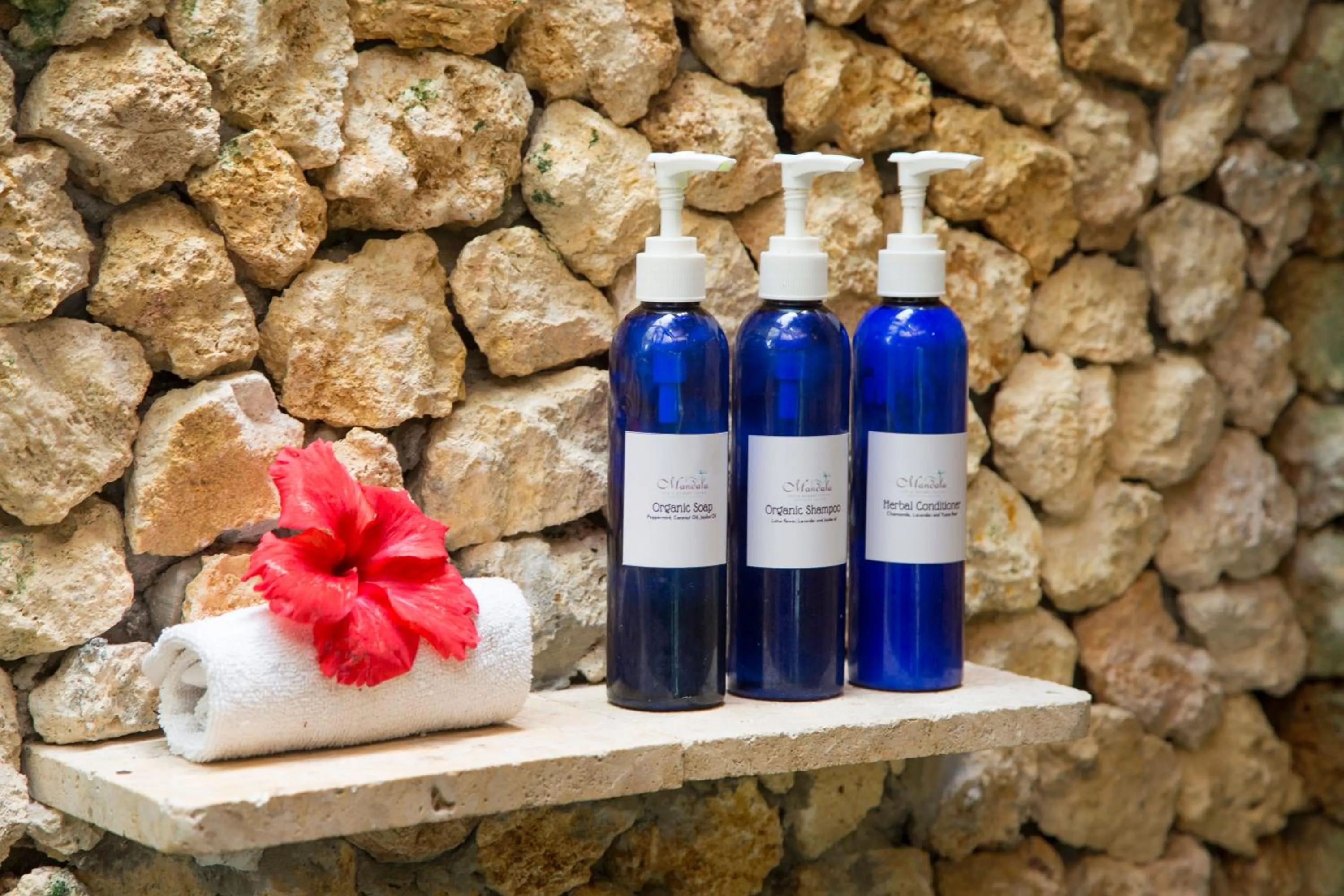 Shower in Mandala Spa & Resort Villas