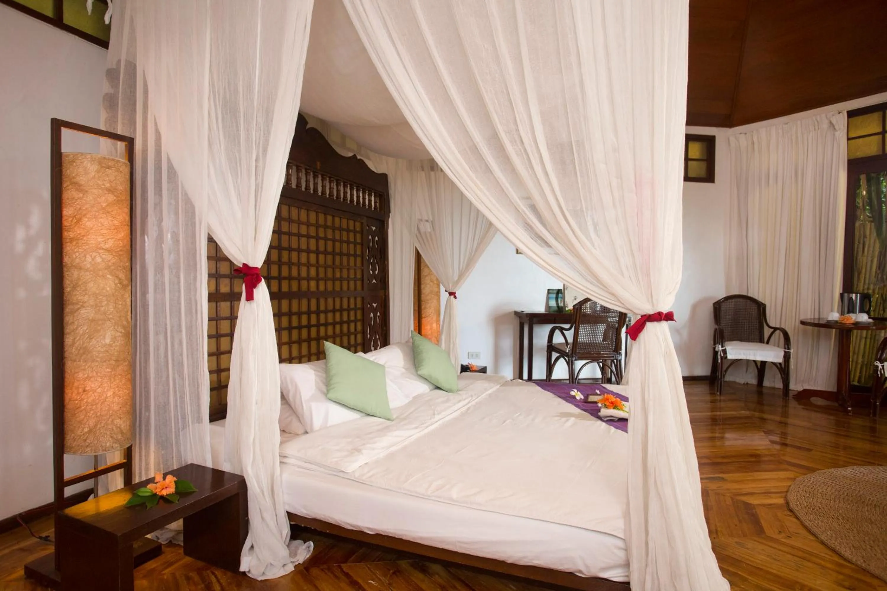 Bed in Mandala Spa & Resort Villas