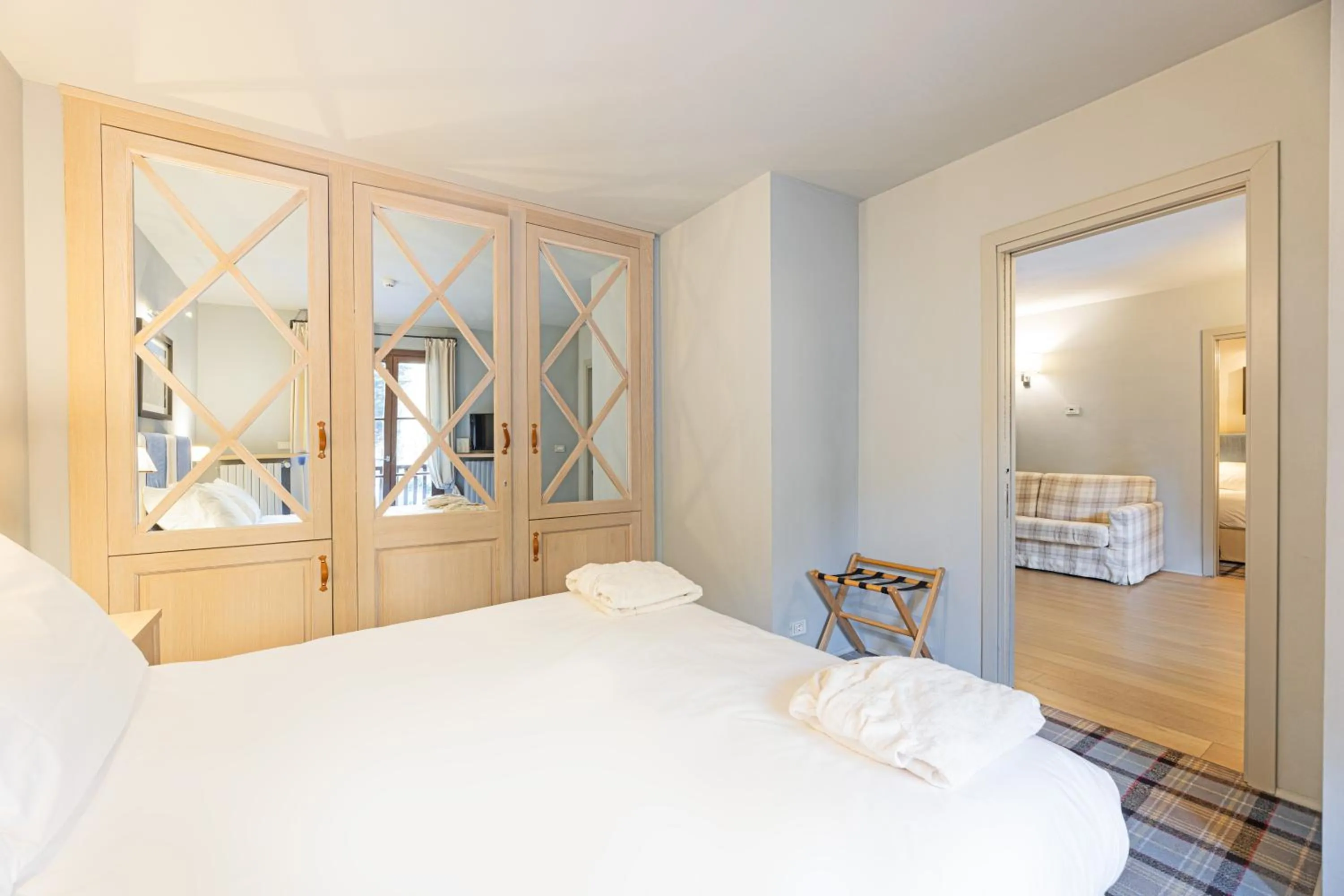 Bed in Val di Luce SPA Resort