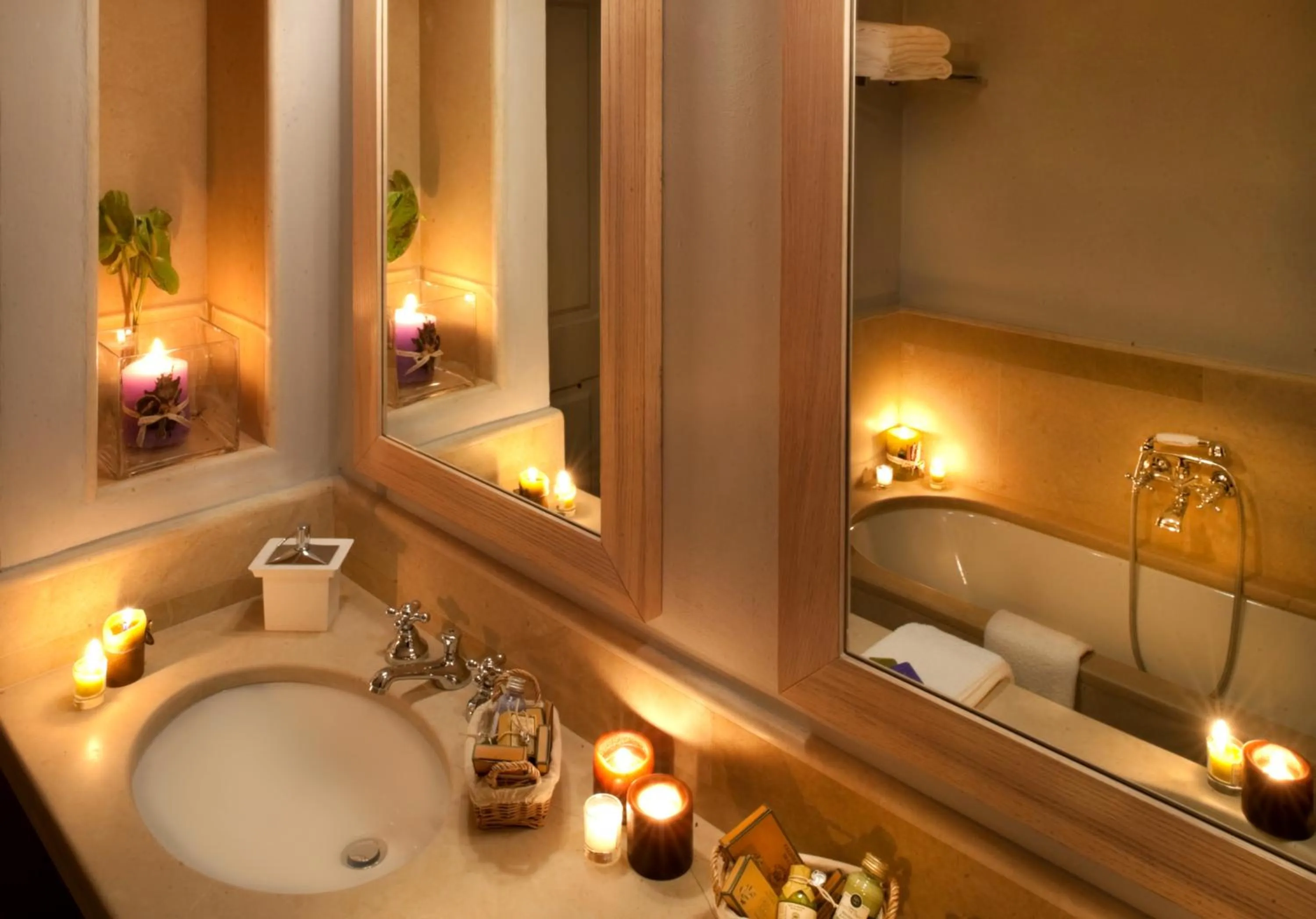 Bathroom in Val di Luce SPA Resort