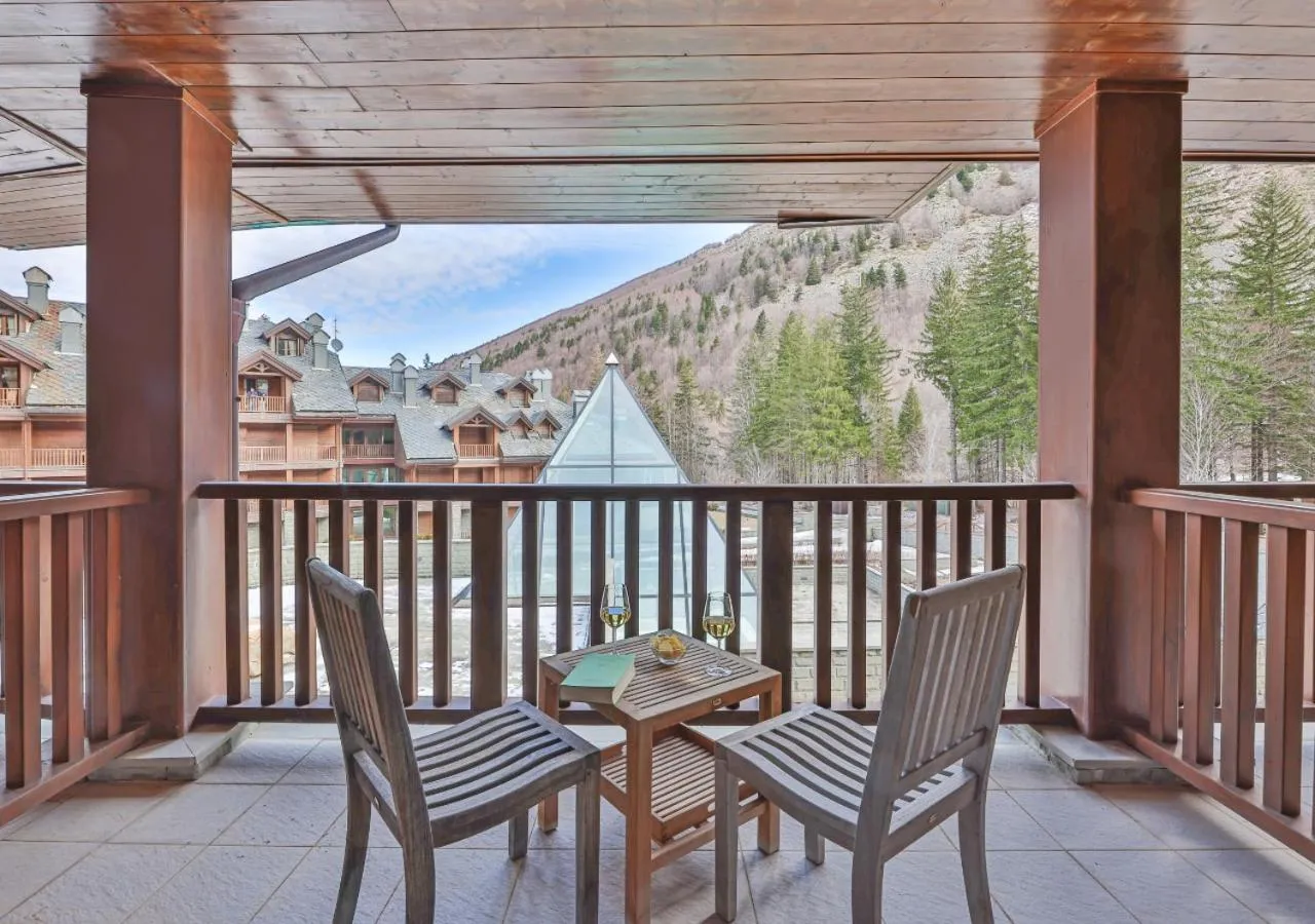 Balcony/Terrace in Val di Luce SPA Resort