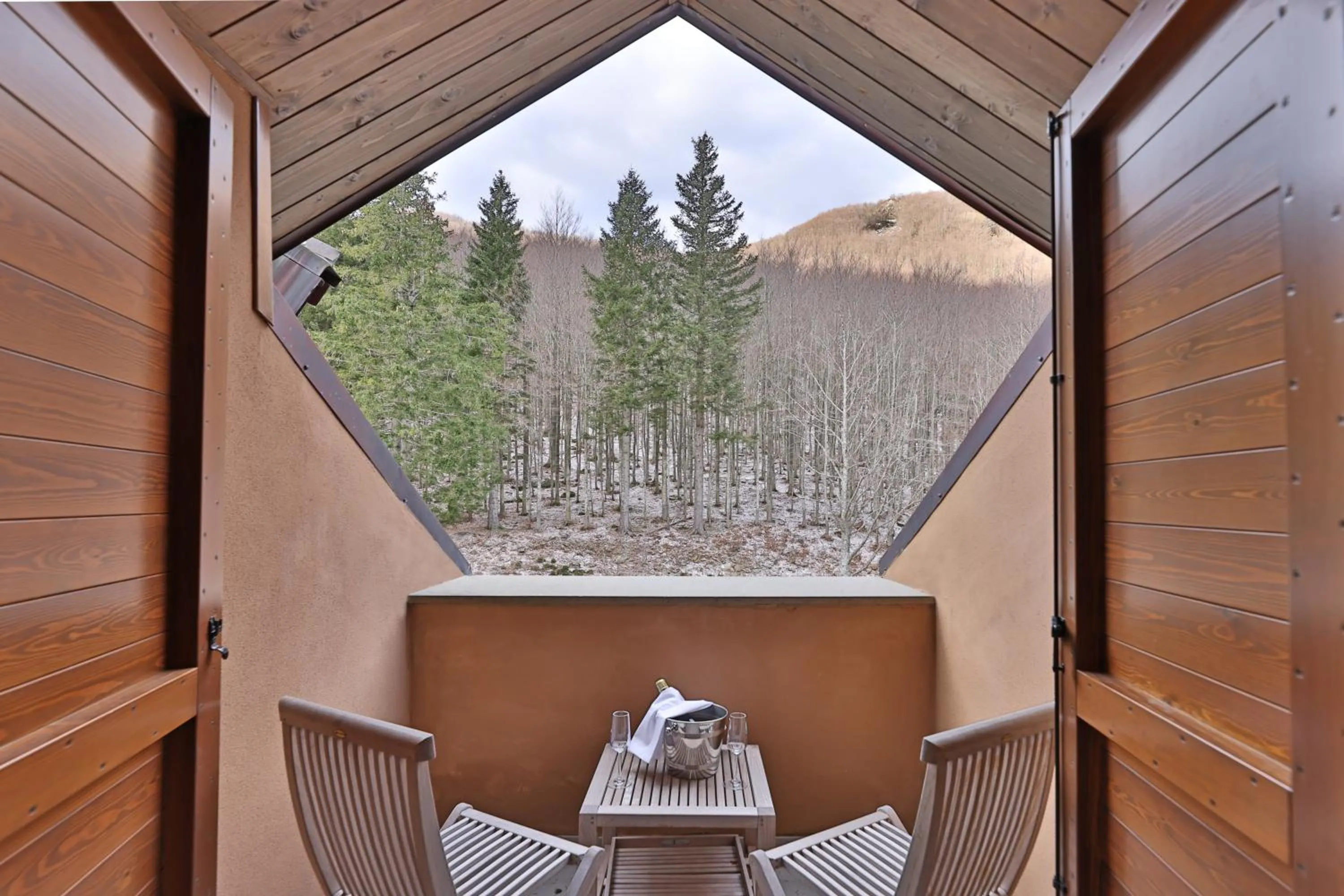 Balcony/Terrace in Val di Luce SPA Resort