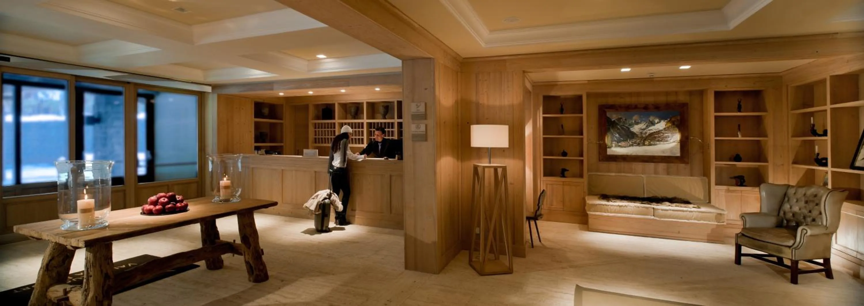 Lobby or reception in Val di Luce SPA Resort