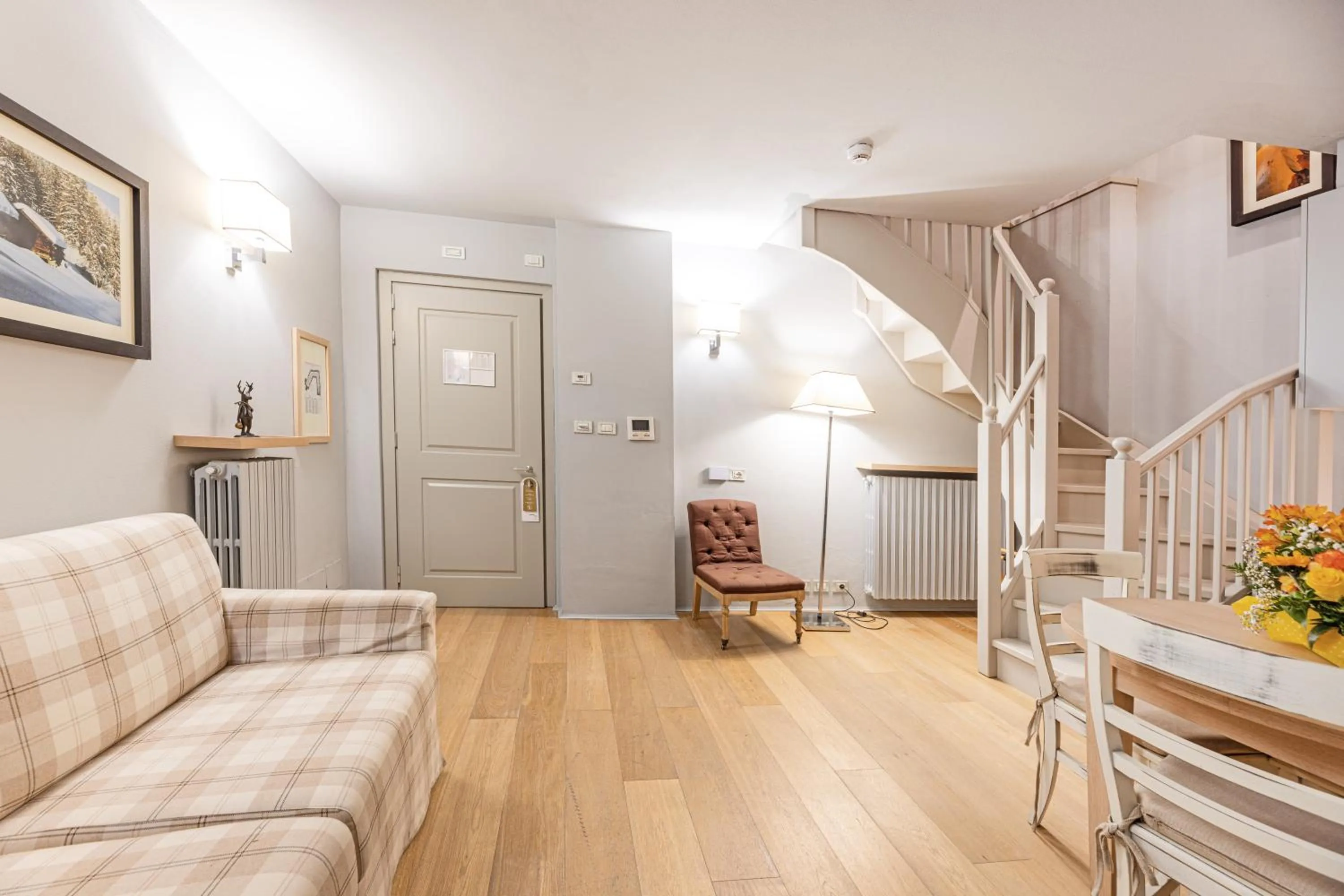 Living room in Val di Luce SPA Resort