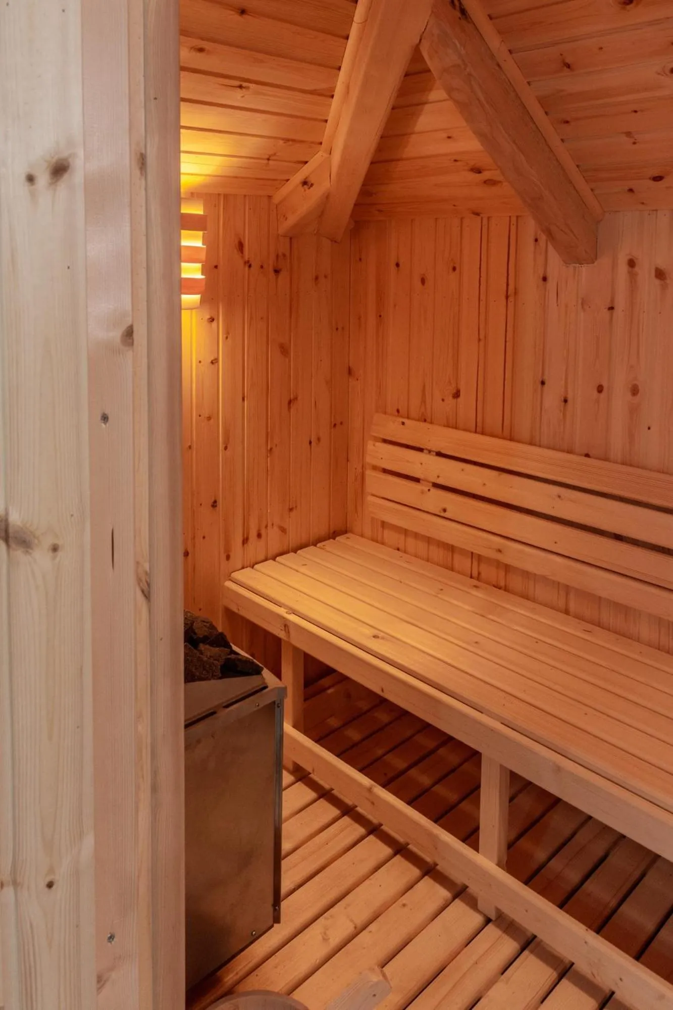 Sauna in Villa Virginia Hotel