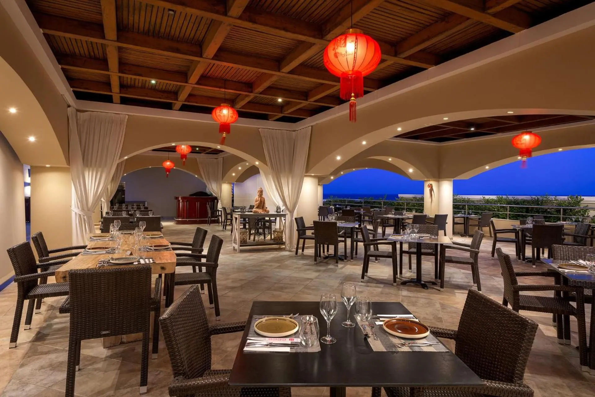 Restaurant/places to eat in La Marquise Luxury Resort Complex