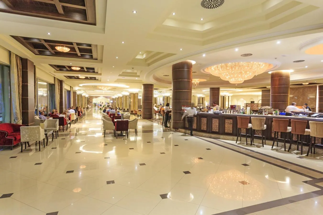 Lounge or bar in La Marquise Luxury Resort Complex