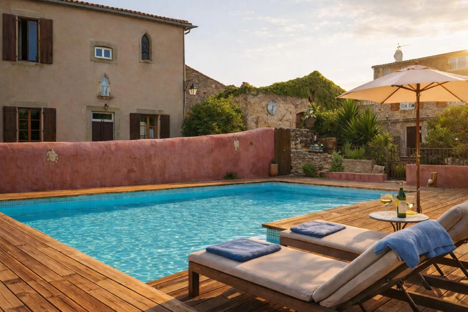 Domaine du Prieuré avec Piscine Ancien Couvent & Presbytère