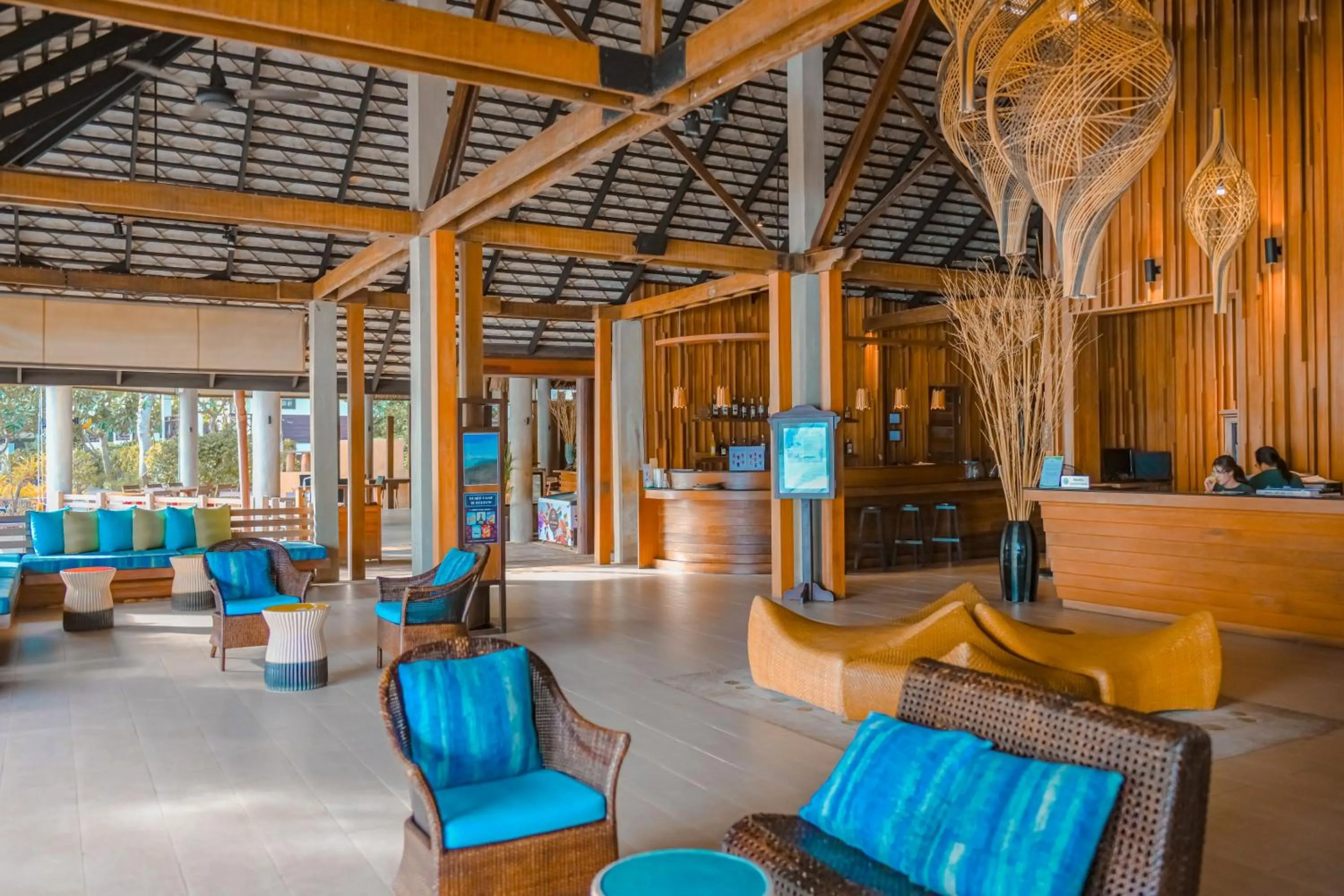 Lobby or reception in Ao Prao Resort