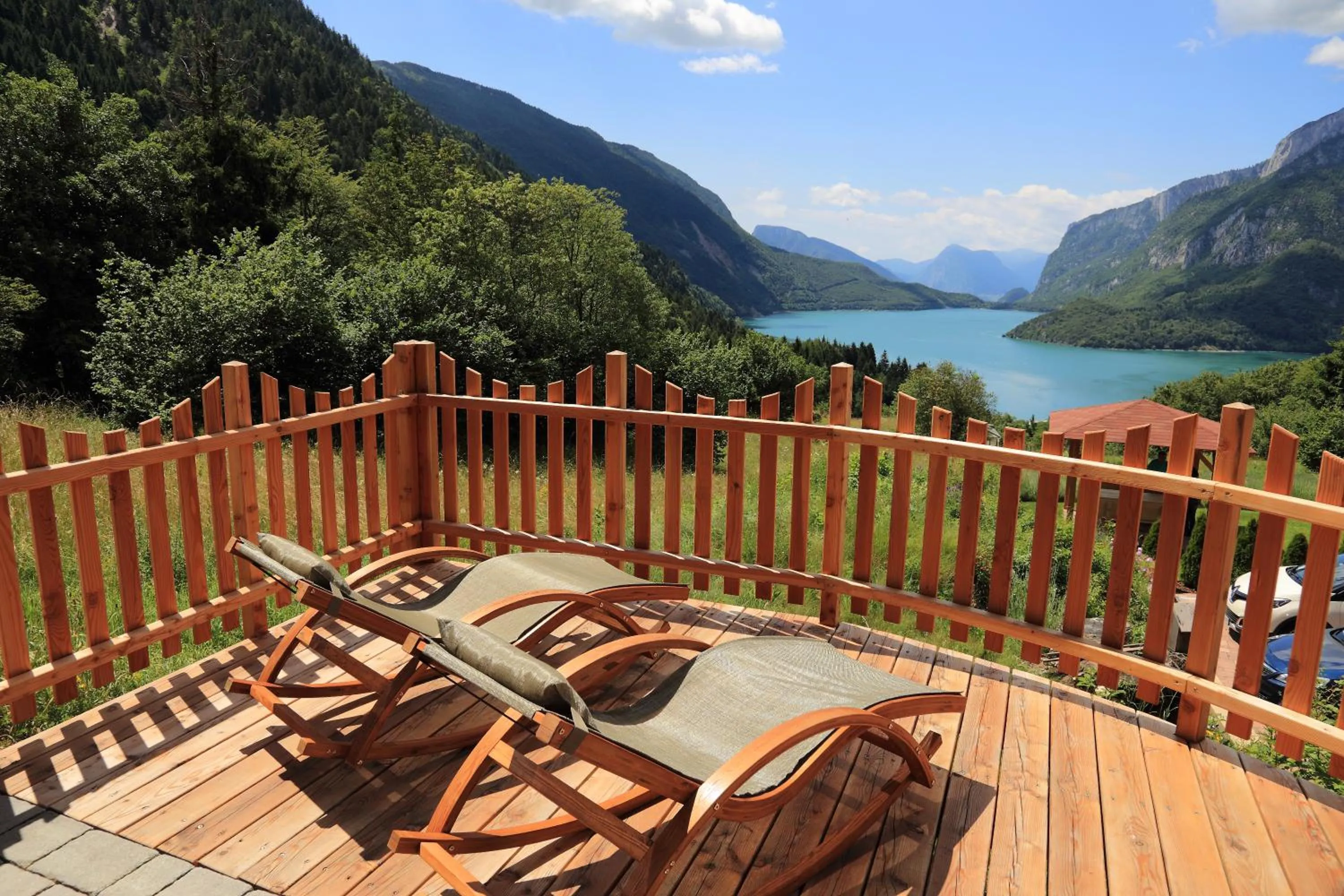 Patio in Agriturismo Ai Castioni