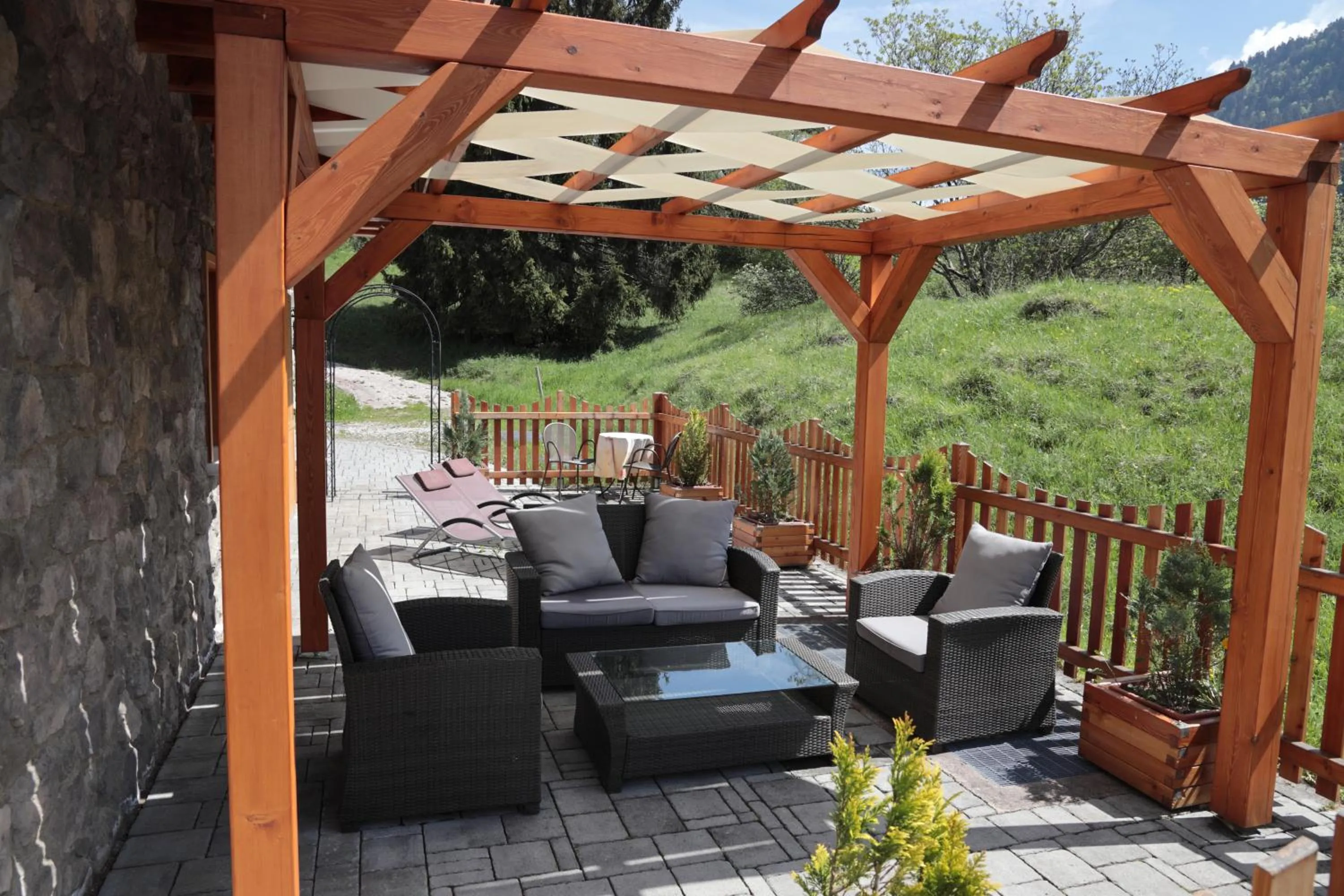 Balcony/Terrace in Agriturismo Ai Castioni