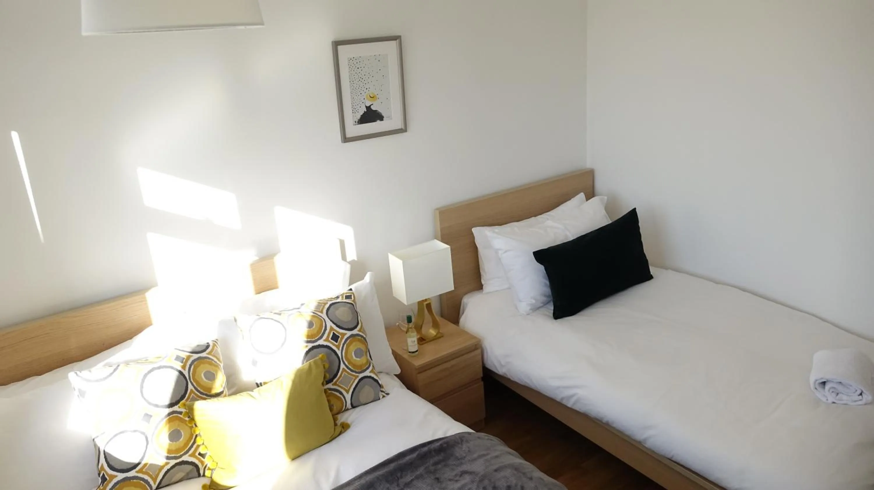 Bedroom in Airport Garden Rooms