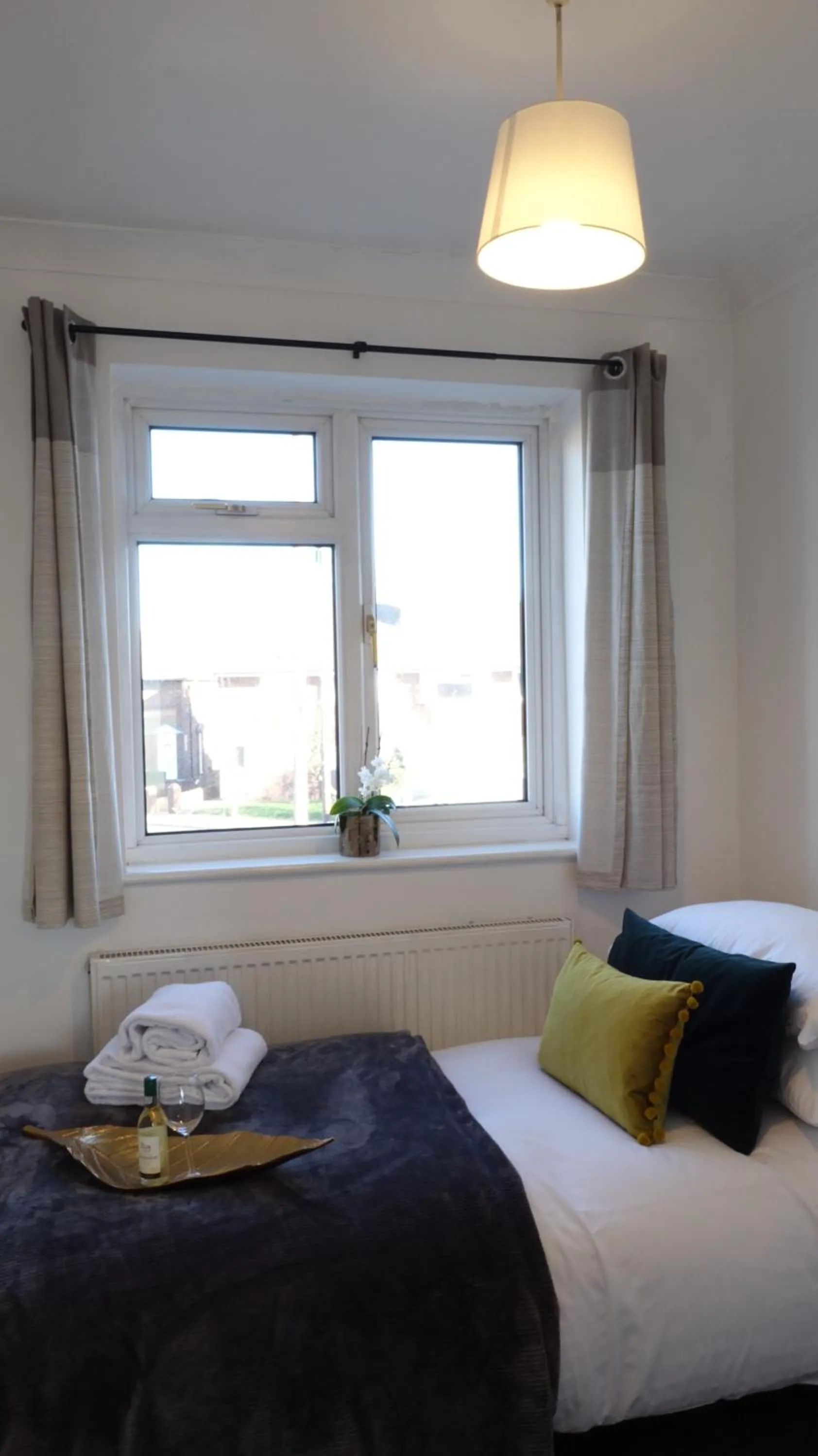 Bedroom in Airport Garden Rooms