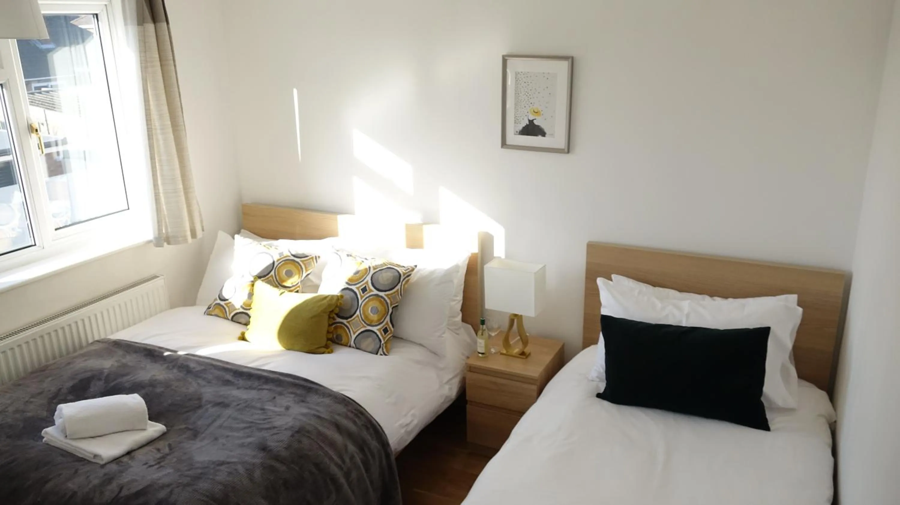 Bedroom in Airport Garden Rooms