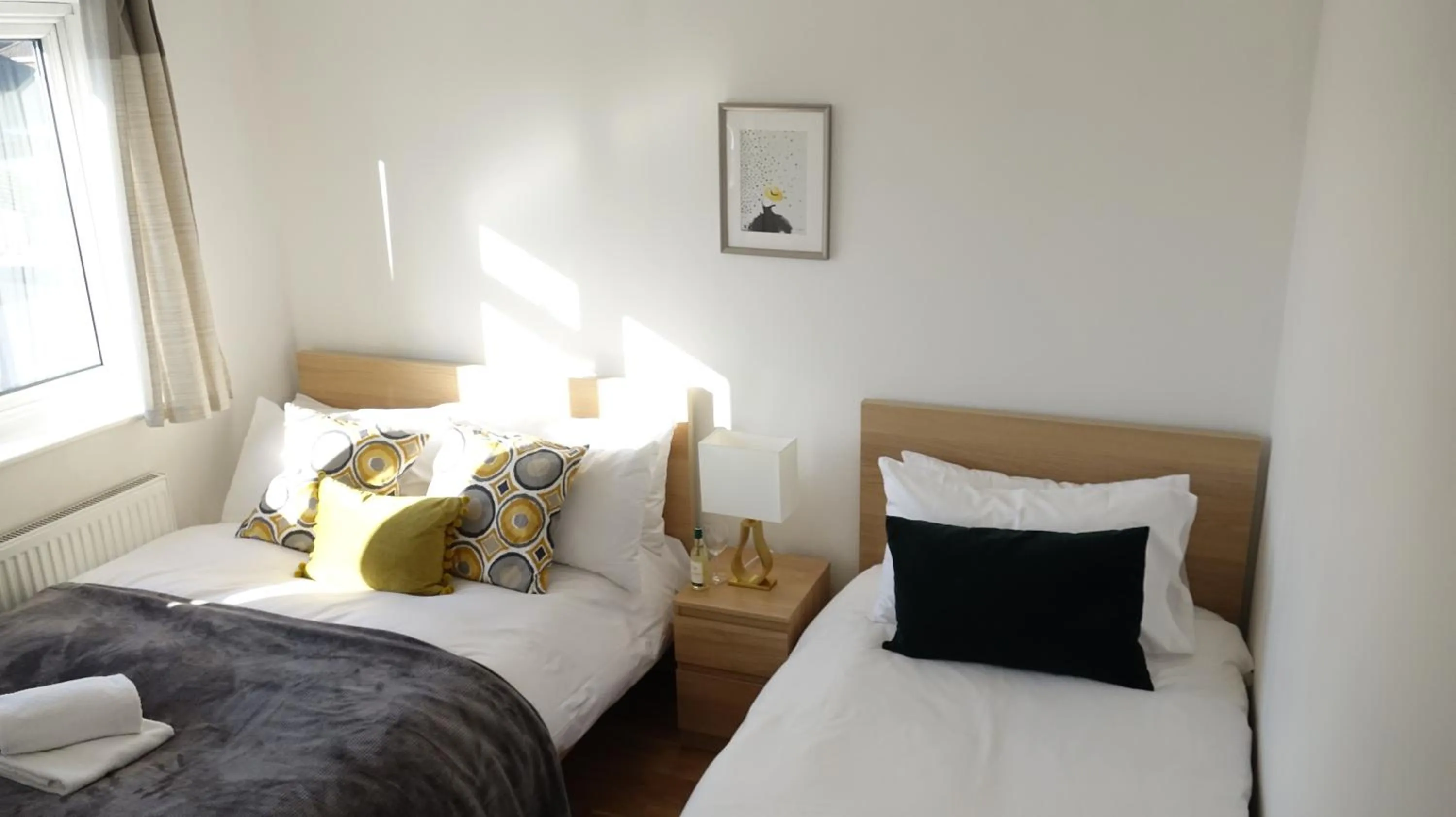 Bedroom in Airport Garden Rooms