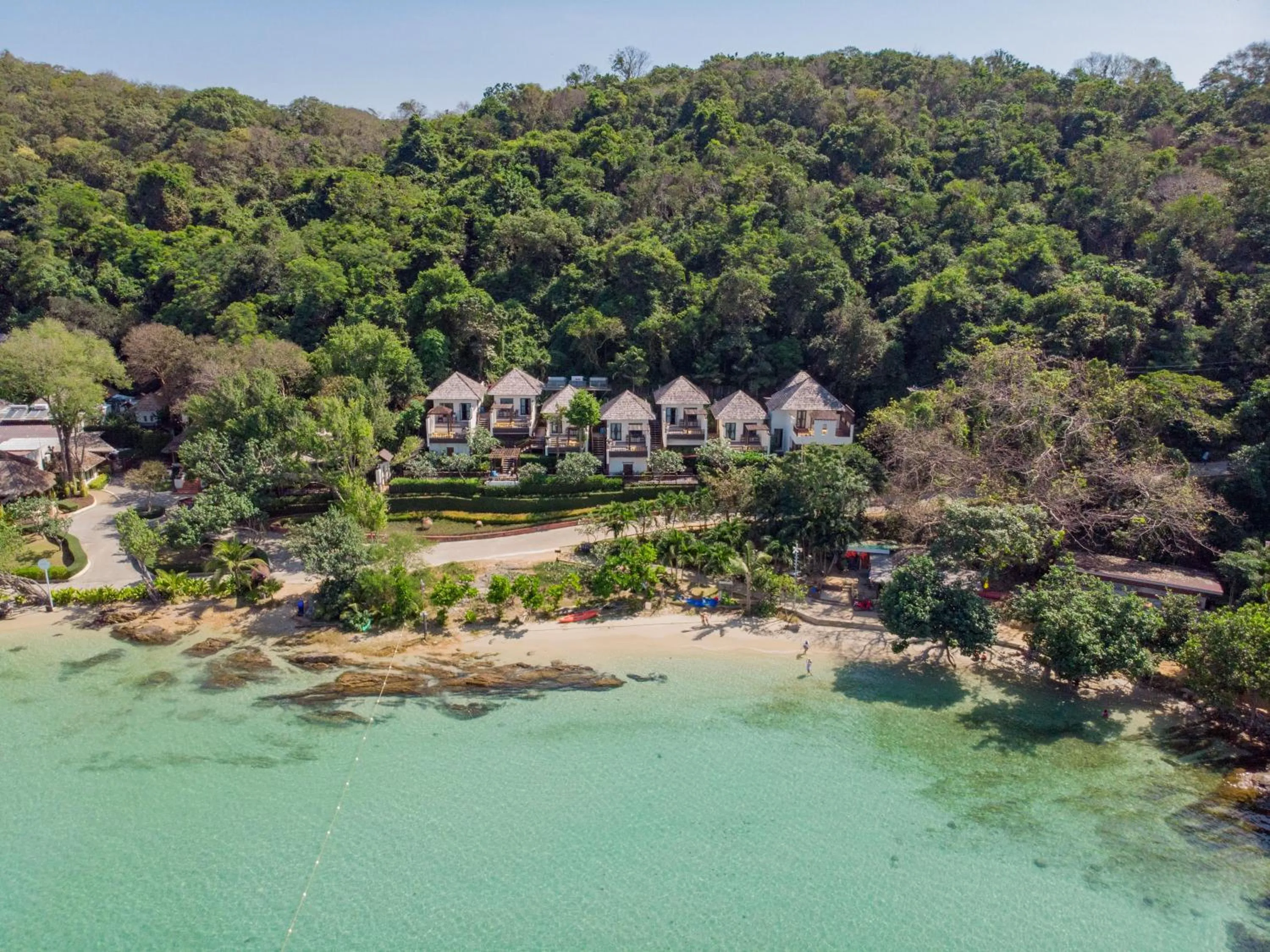 Natural landscape in Le Vimarn Cottages & Spa