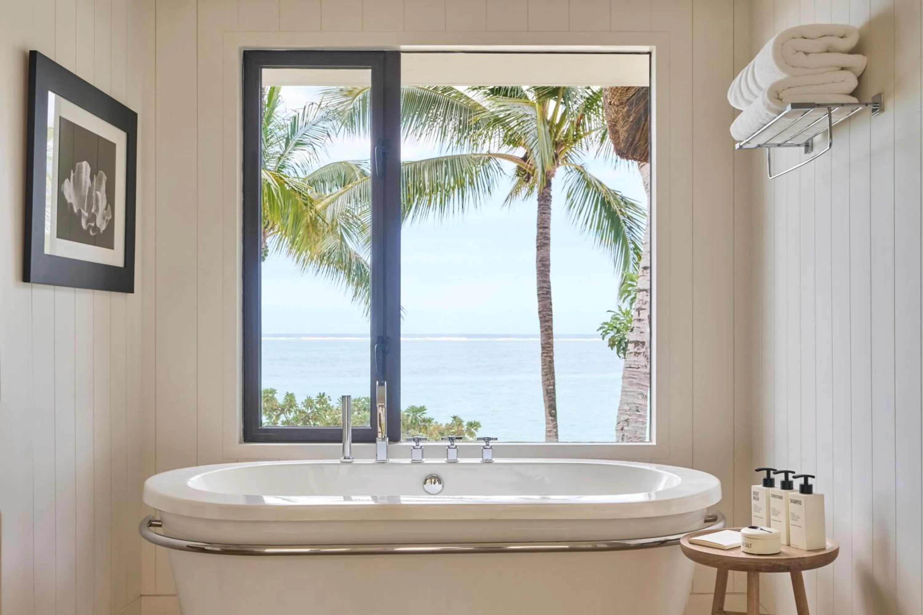 Bathroom in LUX* Belle Mare Resort & Villas