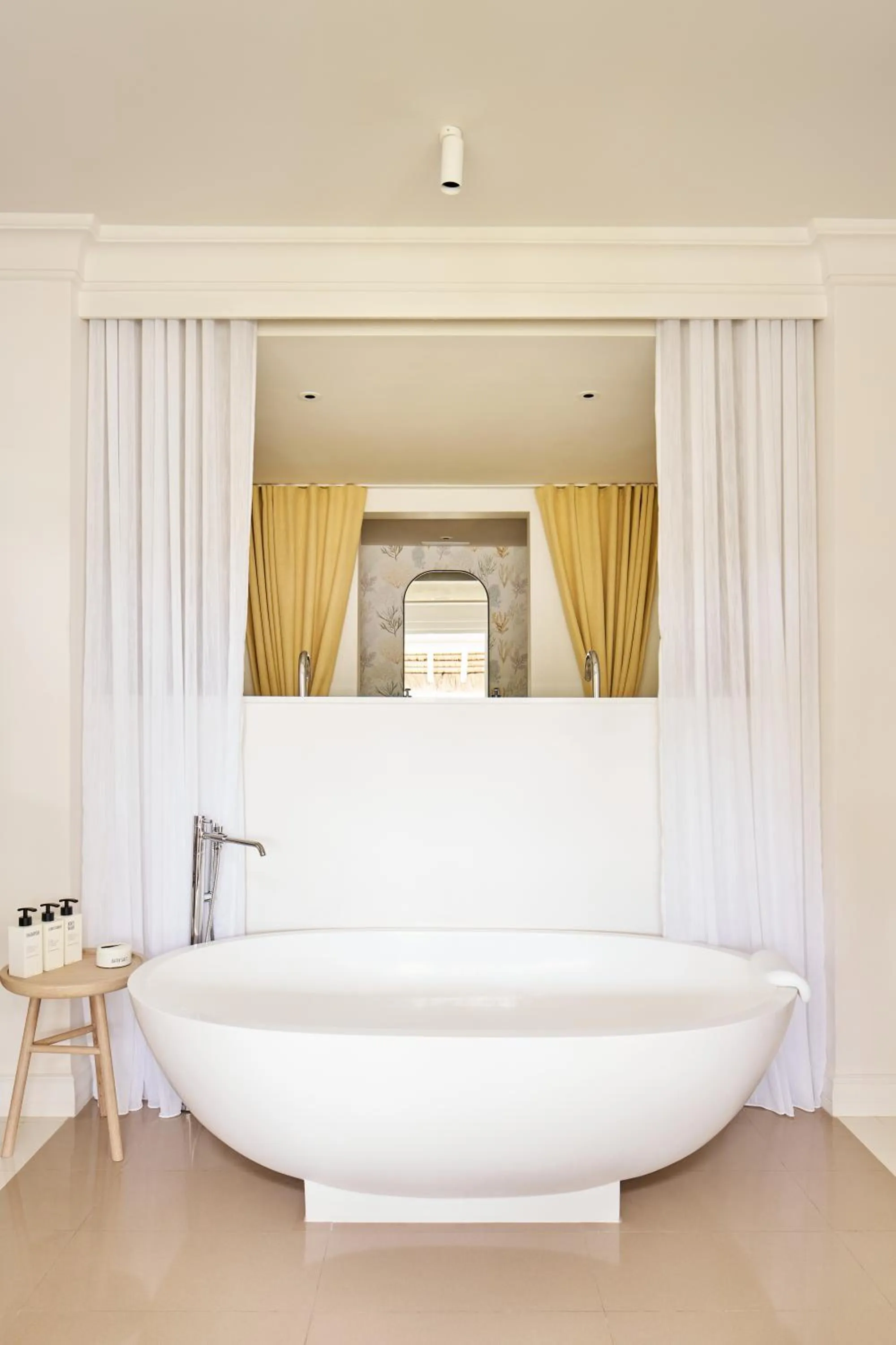Bath, Bed in LUX* Belle Mare Resort & Villas