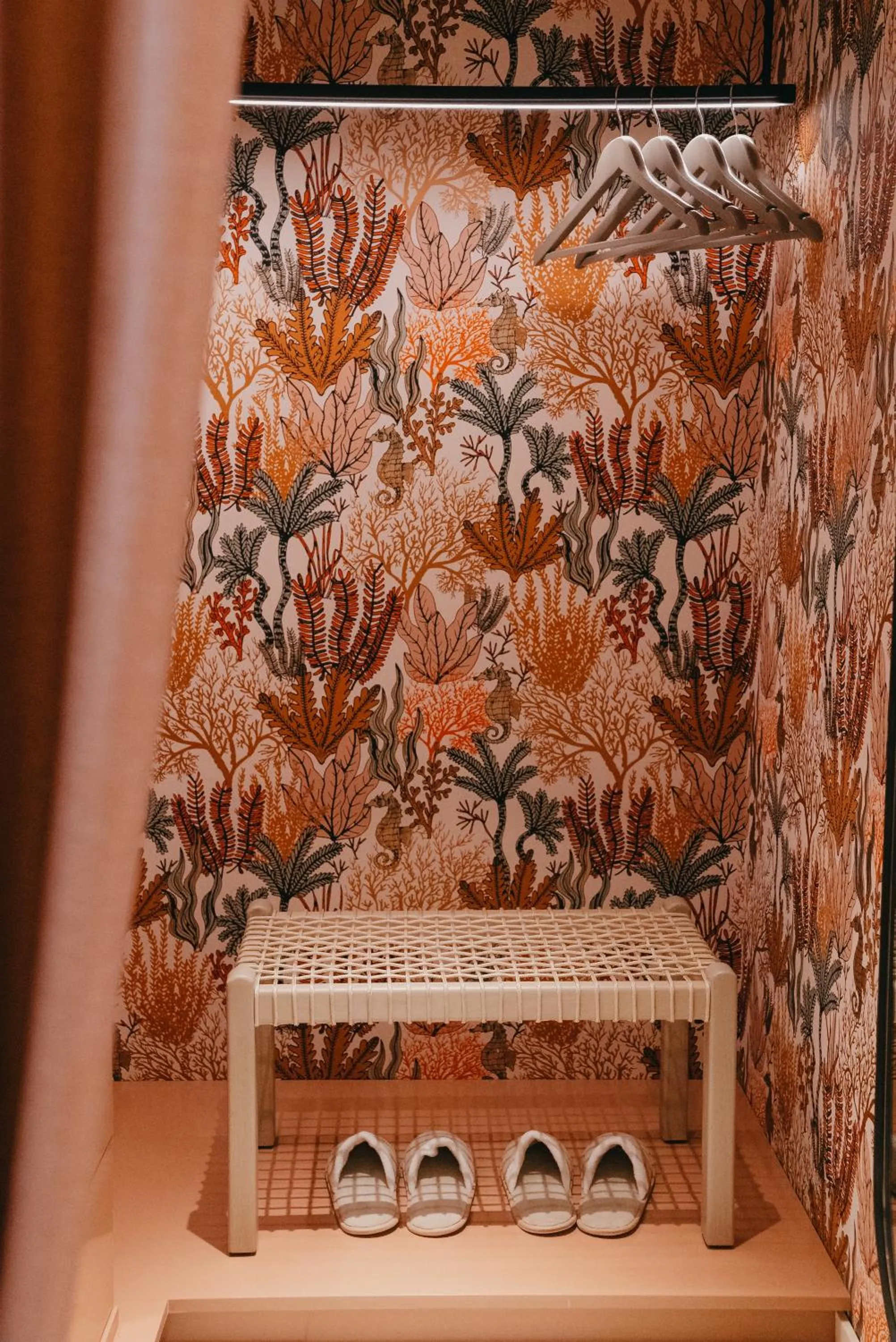 wardrobe in LUX* Belle Mare Resort & Villas