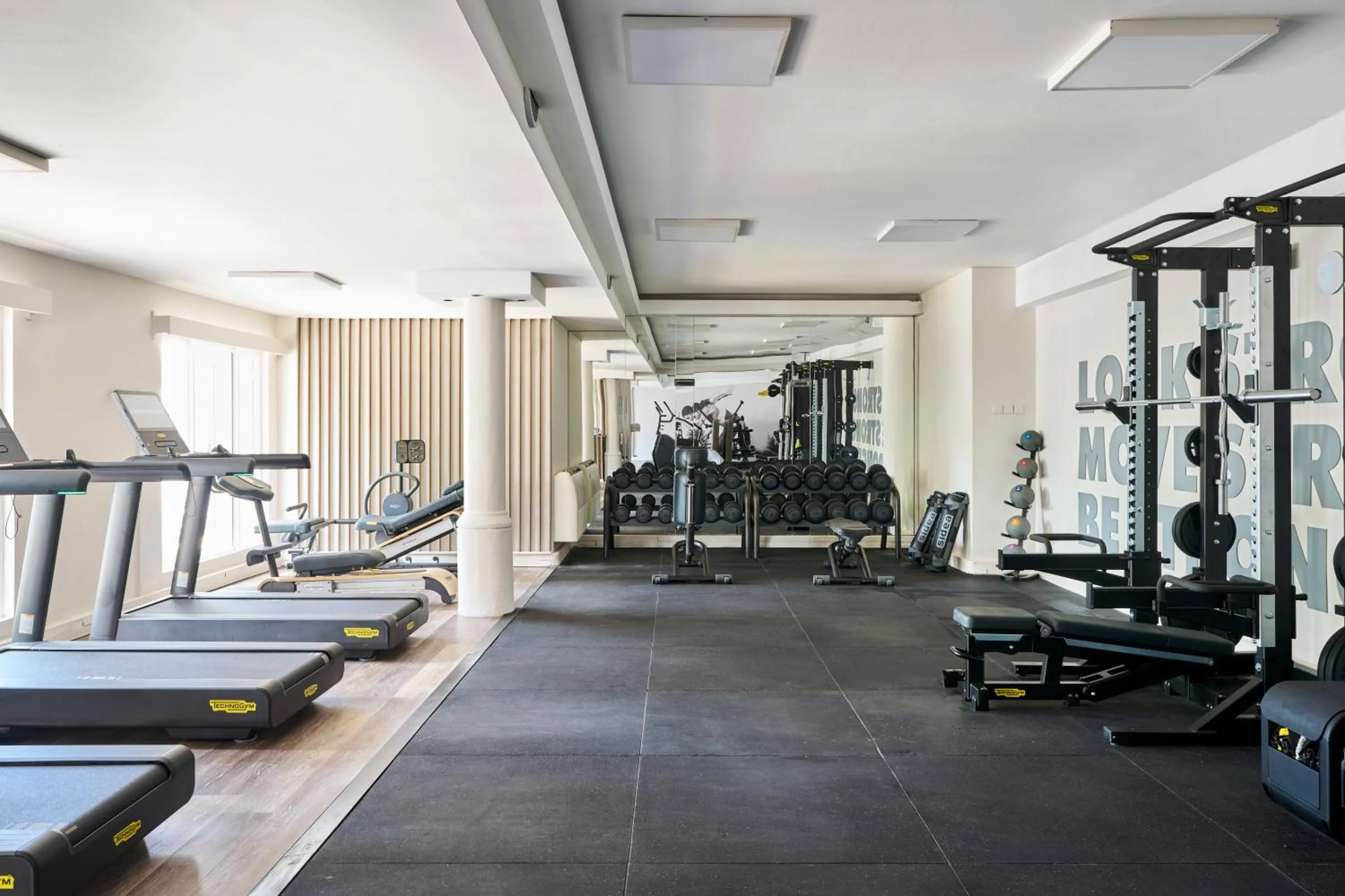 Fitness centre/facilities in LUX* Belle Mare Resort & Villas