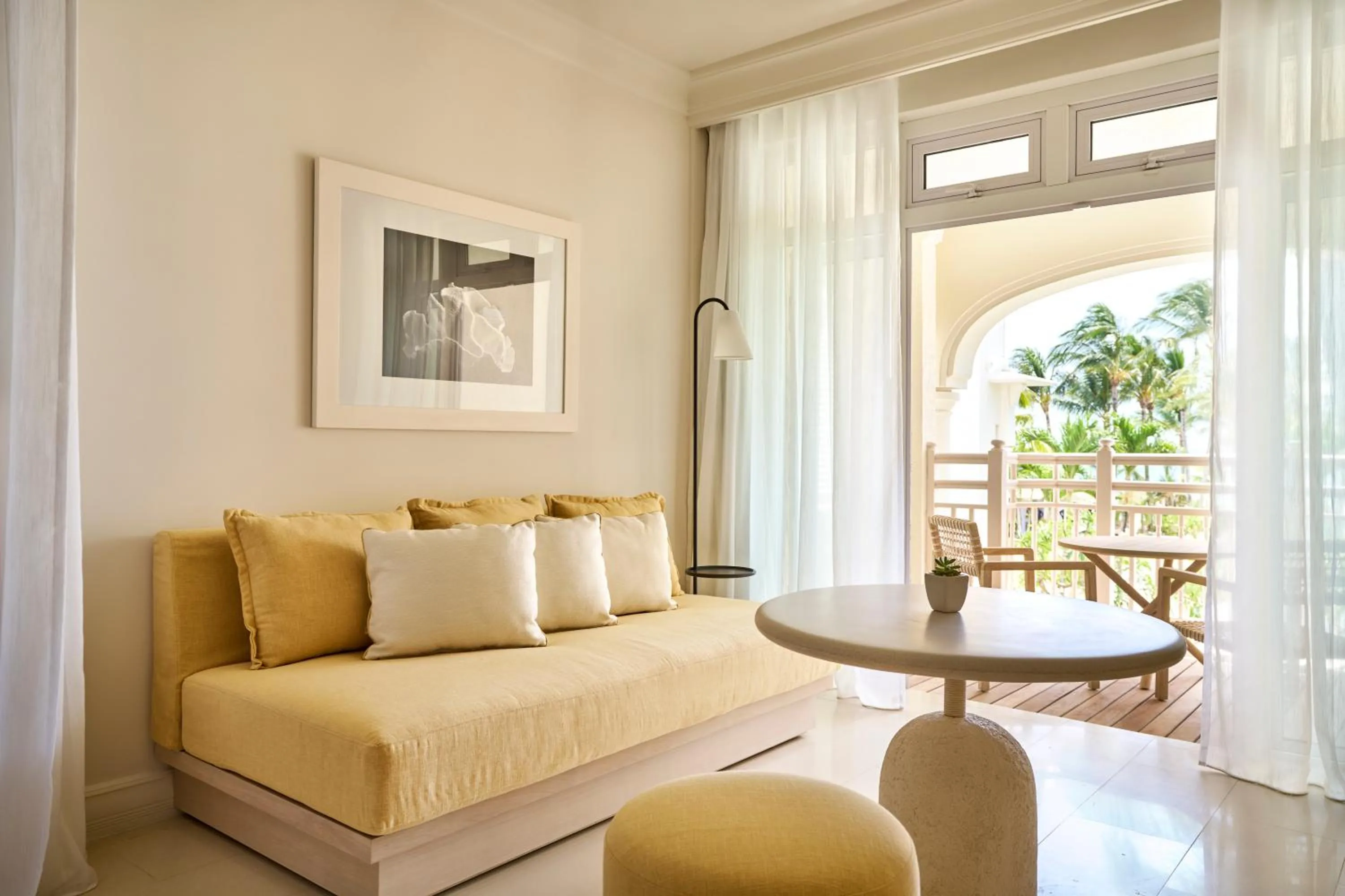 Bedroom, Bed in LUX* Belle Mare Resort & Villas
