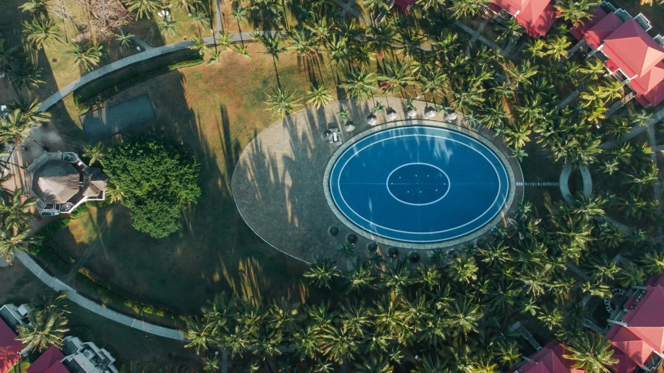 Bird's eye view in Tamassa Bel Ombre